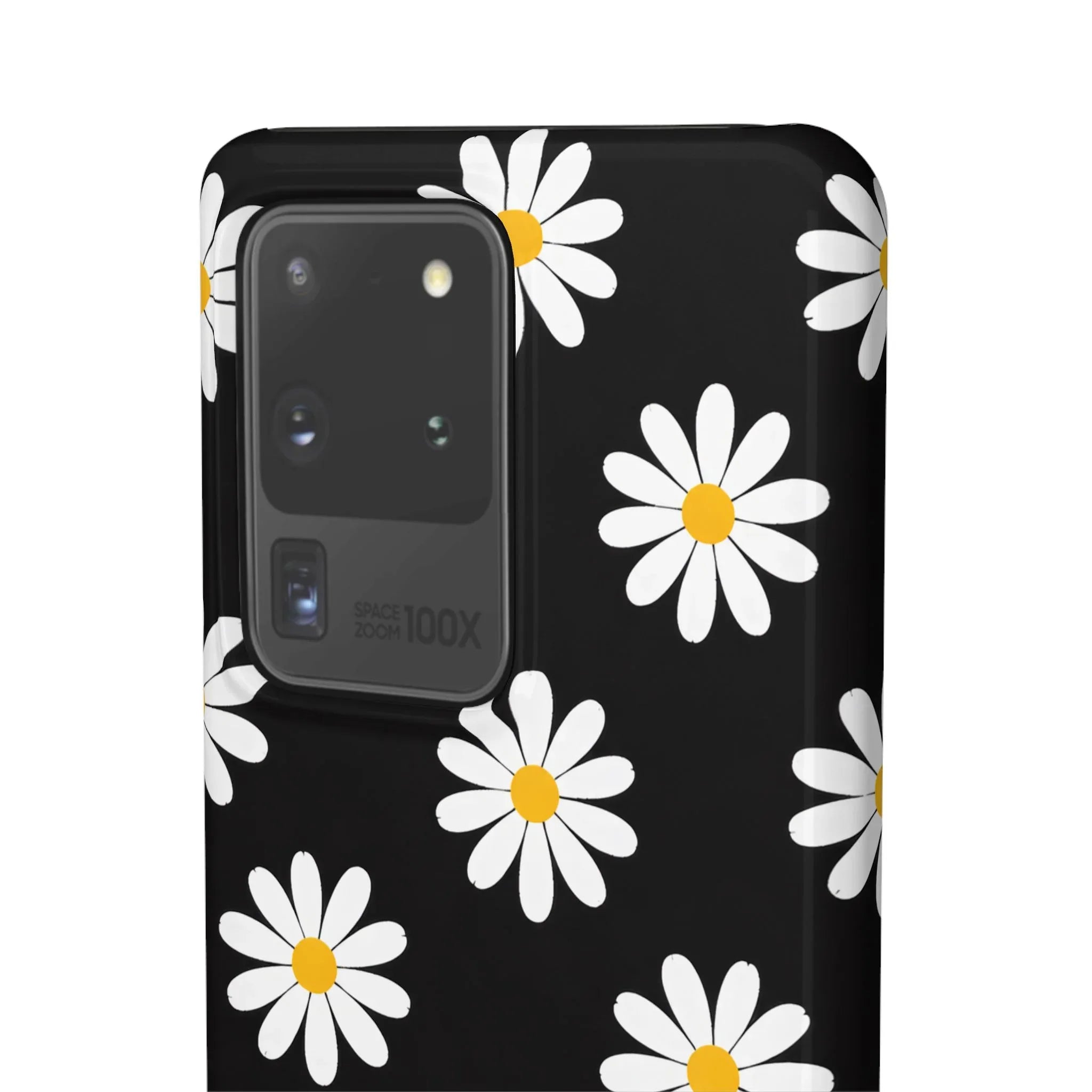 Daisy Charm Phone Case for iPhone 11-17 and Galaxy S20-S25 - KARARMDESIGN