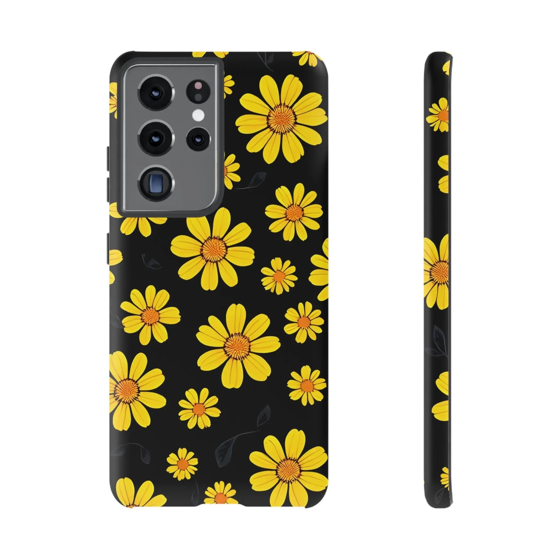 Elegant Floral Phone Case for Samsung Galaxy S20-S25 - KARARMDESIGN