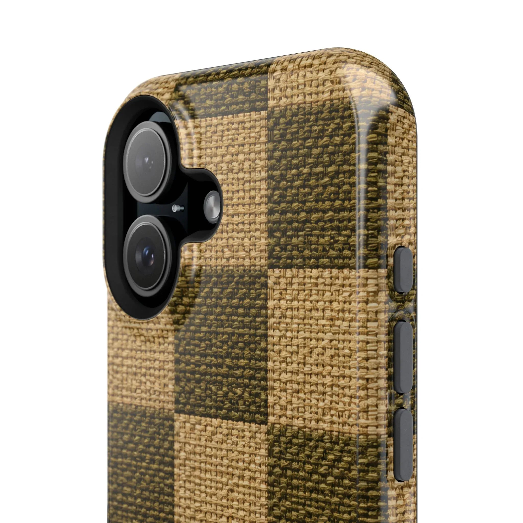 Rustic Woven Phone Case for iPhone 11-17 and Galaxy S21-S22 - KARARMDESIGN