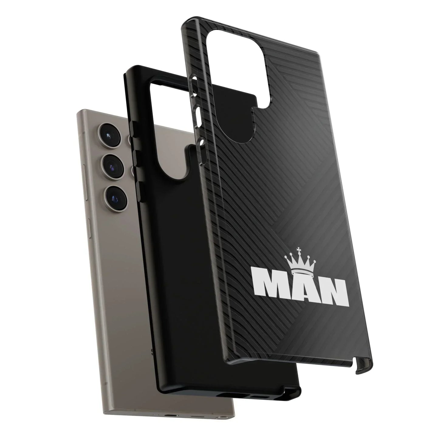 MAN Logo Phone Case for Samsung Galaxy S10-S25 Models - KarArmDesign