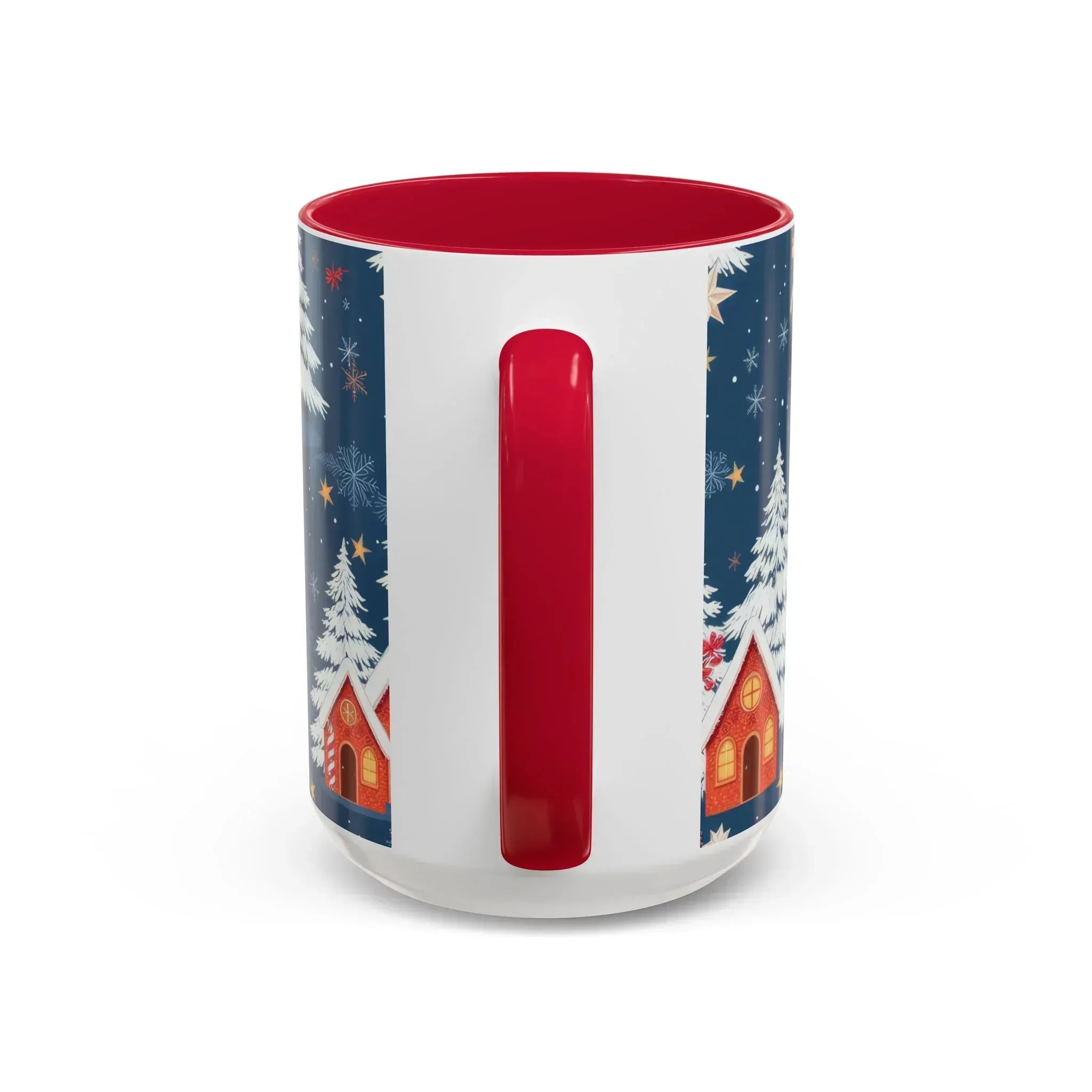 Dark Blue Christmas Mug - Colorful Mugs (11oz, 15oz) - KARARMDESIGN
