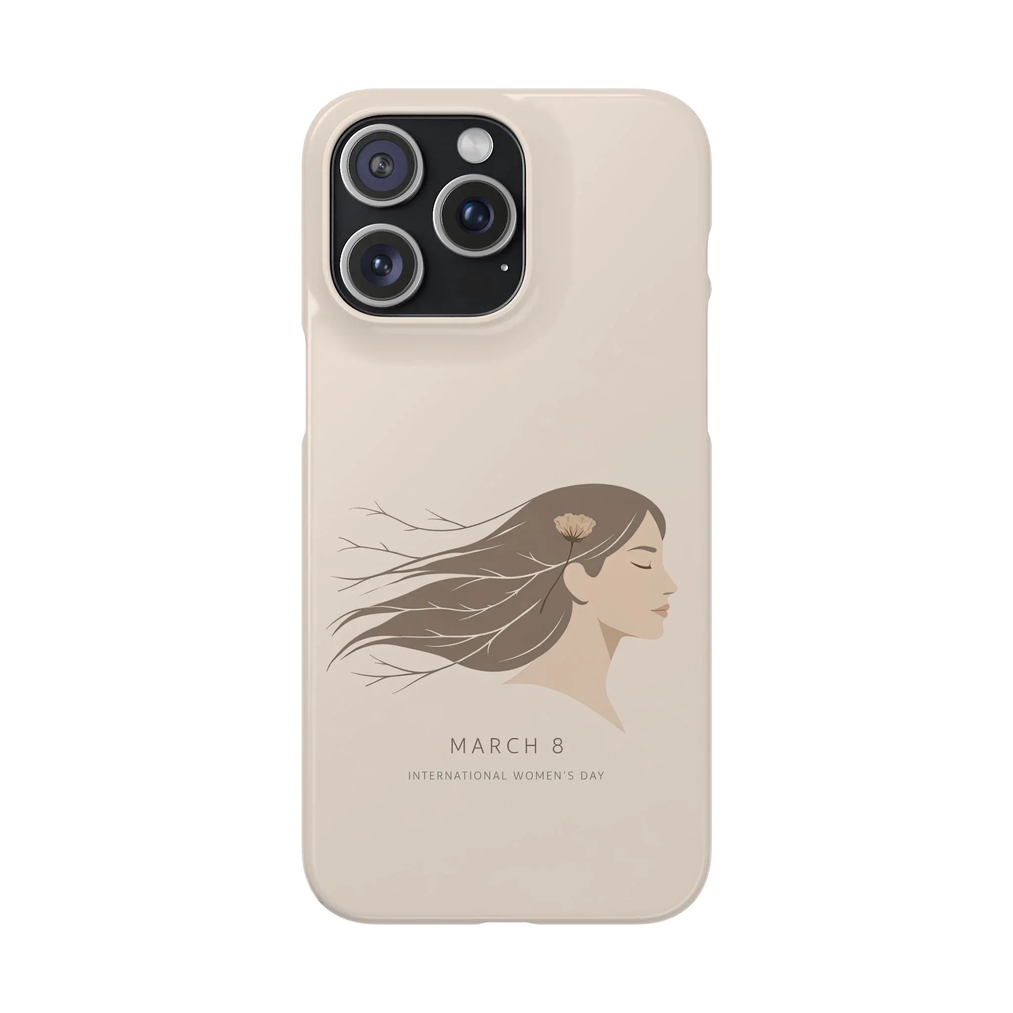 Graceful Strength Phone Case for iPhone 11-17 and Galaxy S20-25 - KARARMDESIGN