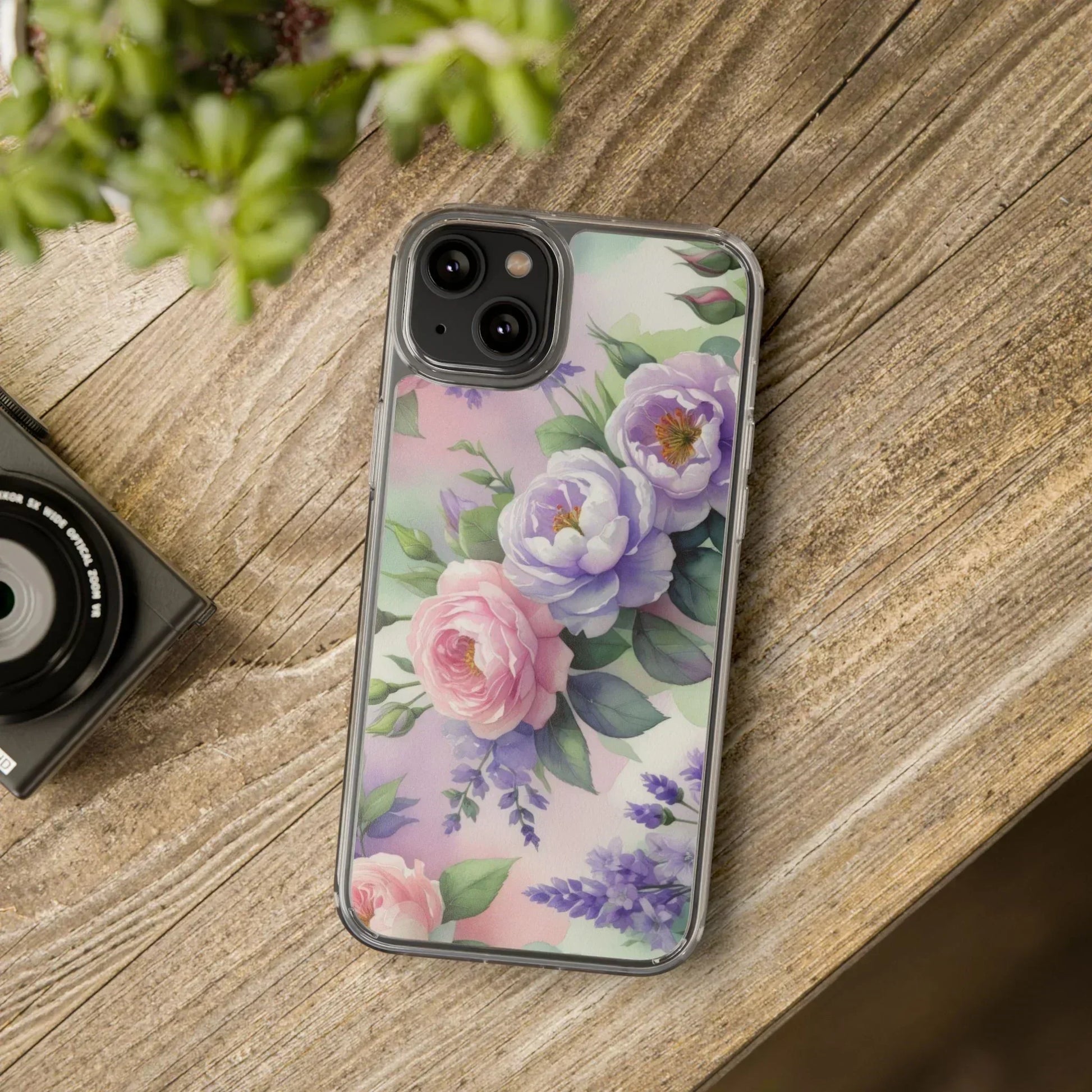 Clear Phone Case for iPhone 12-16 and Samsung Galaxy S21 Models - KarArmDesign
