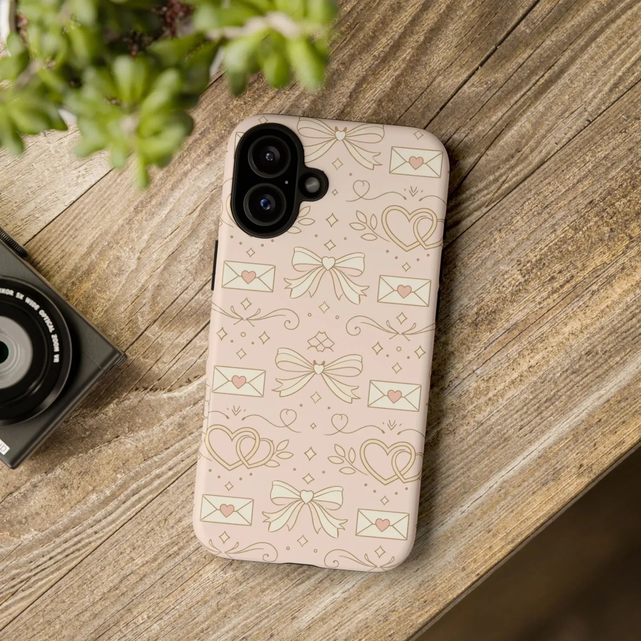 Sweet Romance Tough Phone Case for iPhone 11–17 & Galaxy S10–S25 - KARARMDESIGN