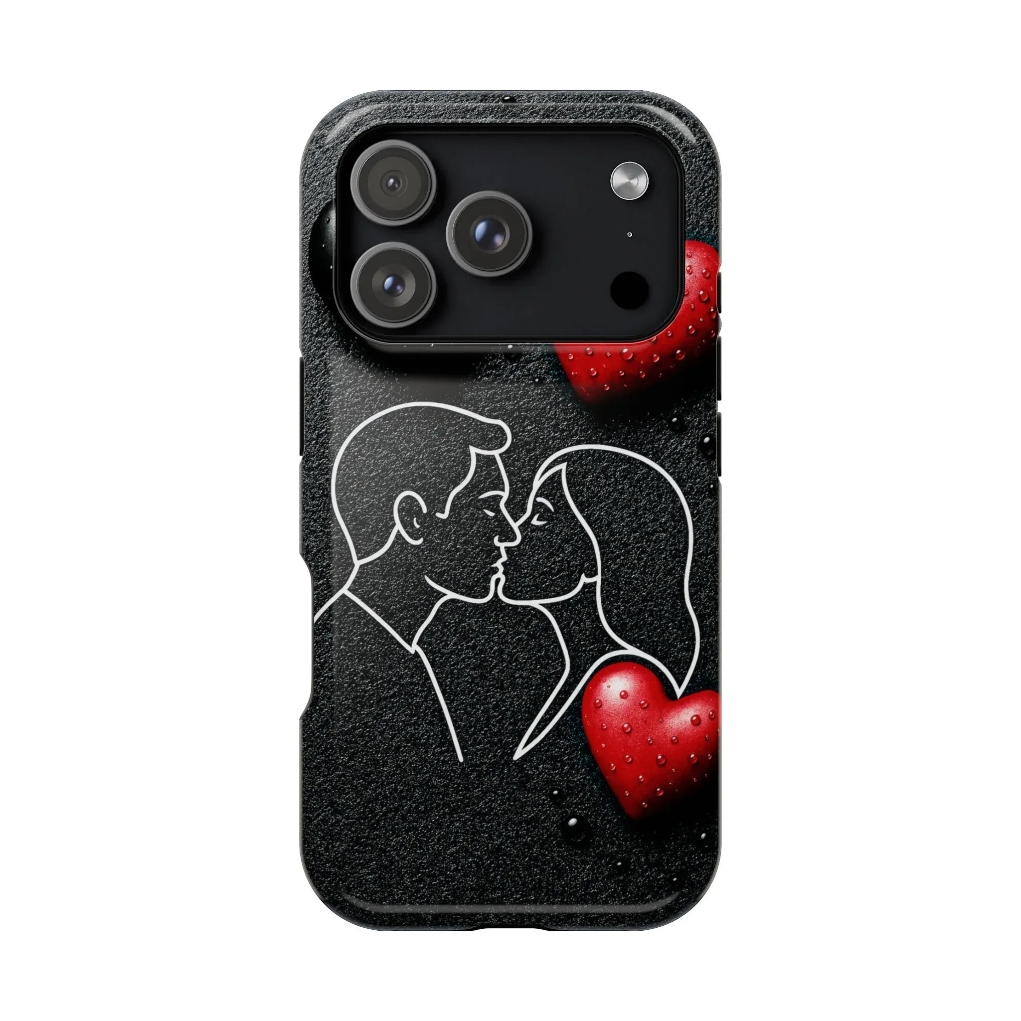 Midnight Kiss Phone Case for iPhone 13-17 - KARARMDESIGN