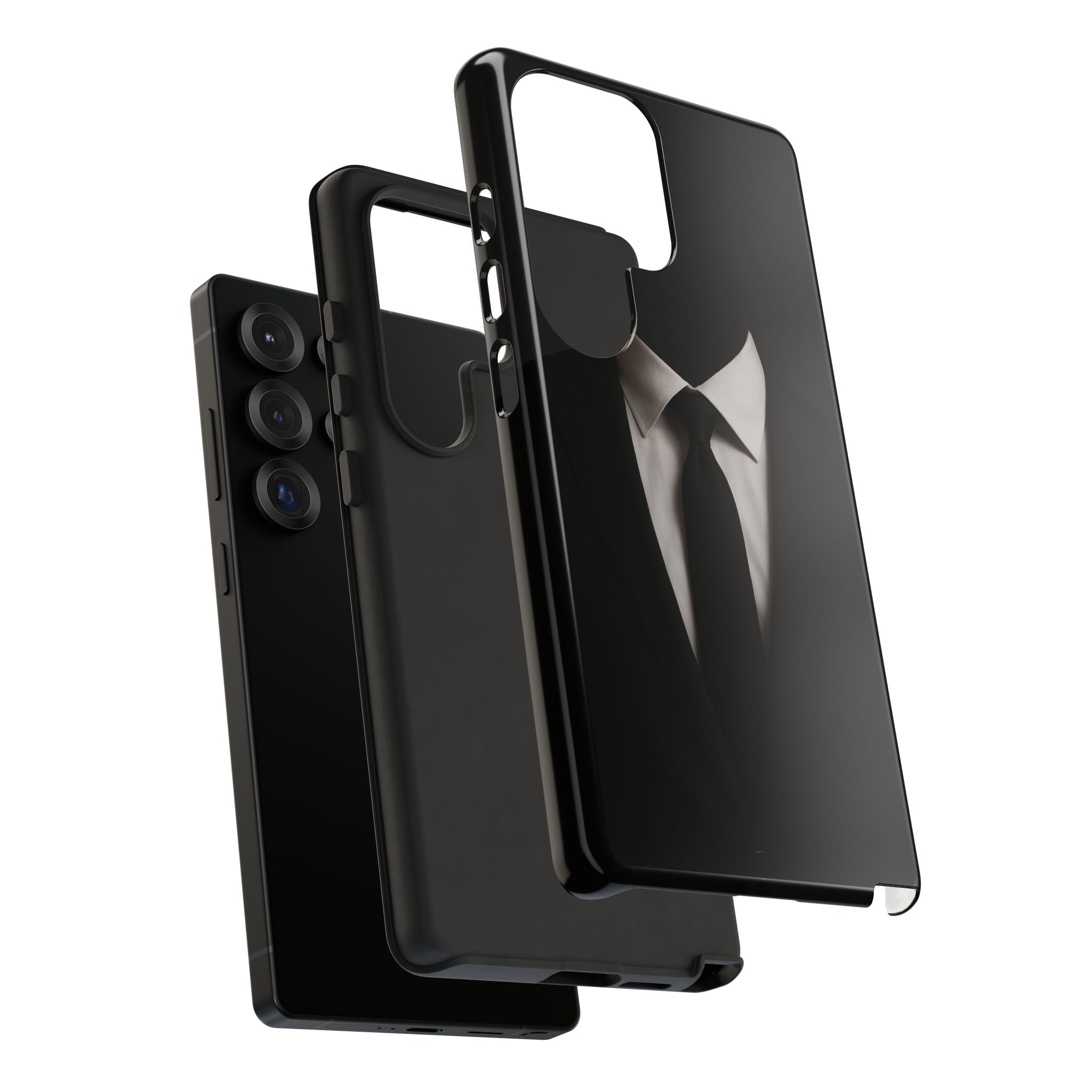 Gentleman's Armor Tough Phone Case – iPhone 11–17 & Galaxy S20–S26
