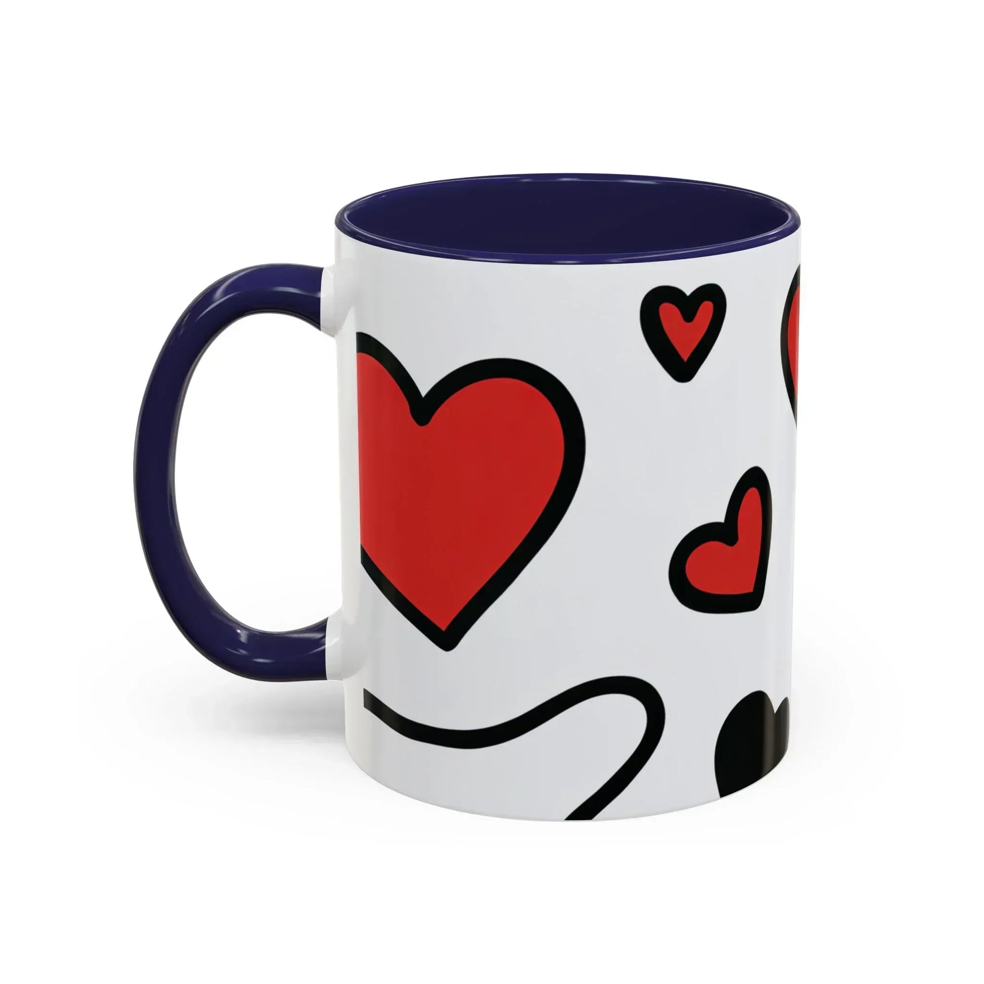 Love Overflow Mug – Accent Coffee Mug (11, 15oz) - KARARMDESIGN