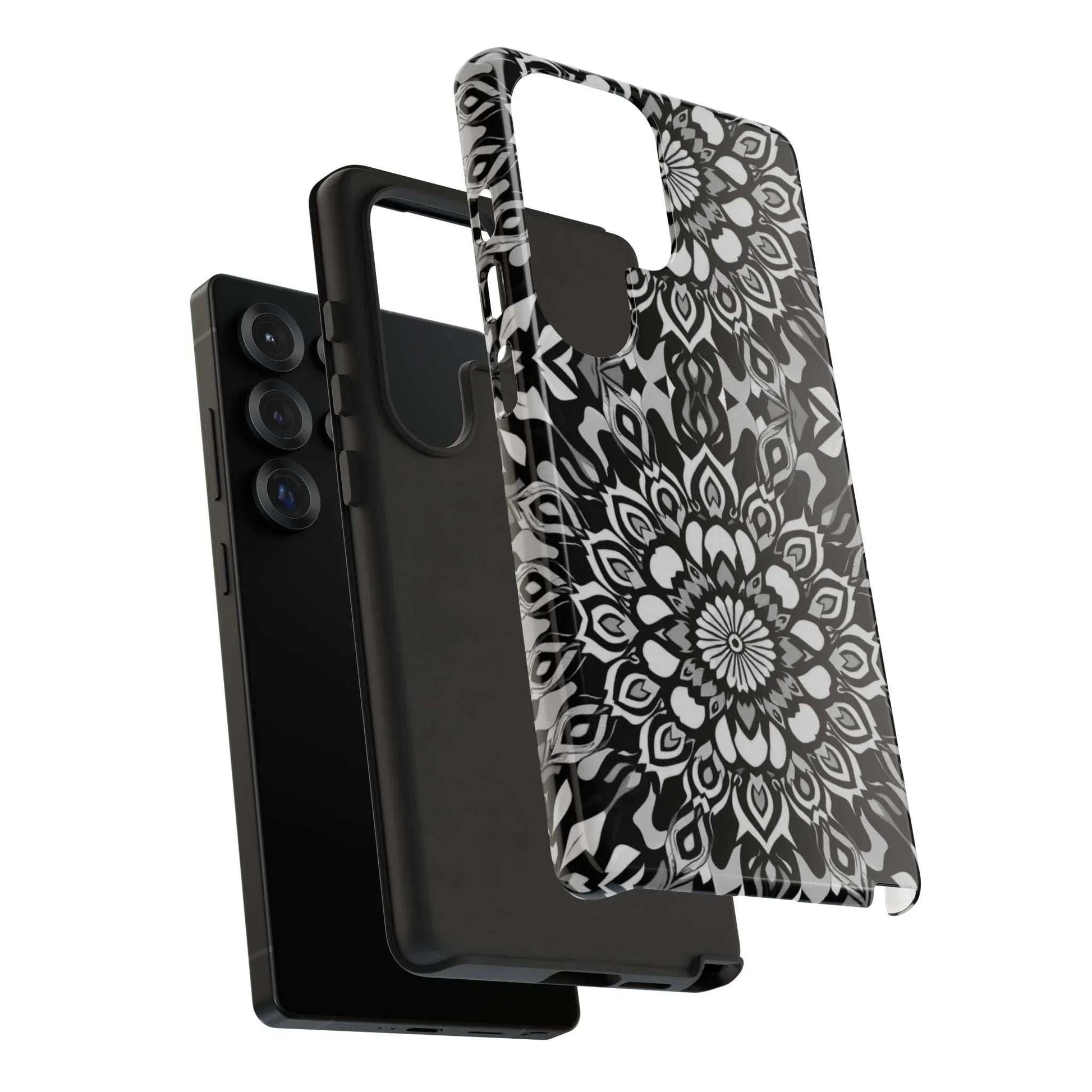 Mandala Phone Case for iPhone and Galaxy - KARARMDESIGN