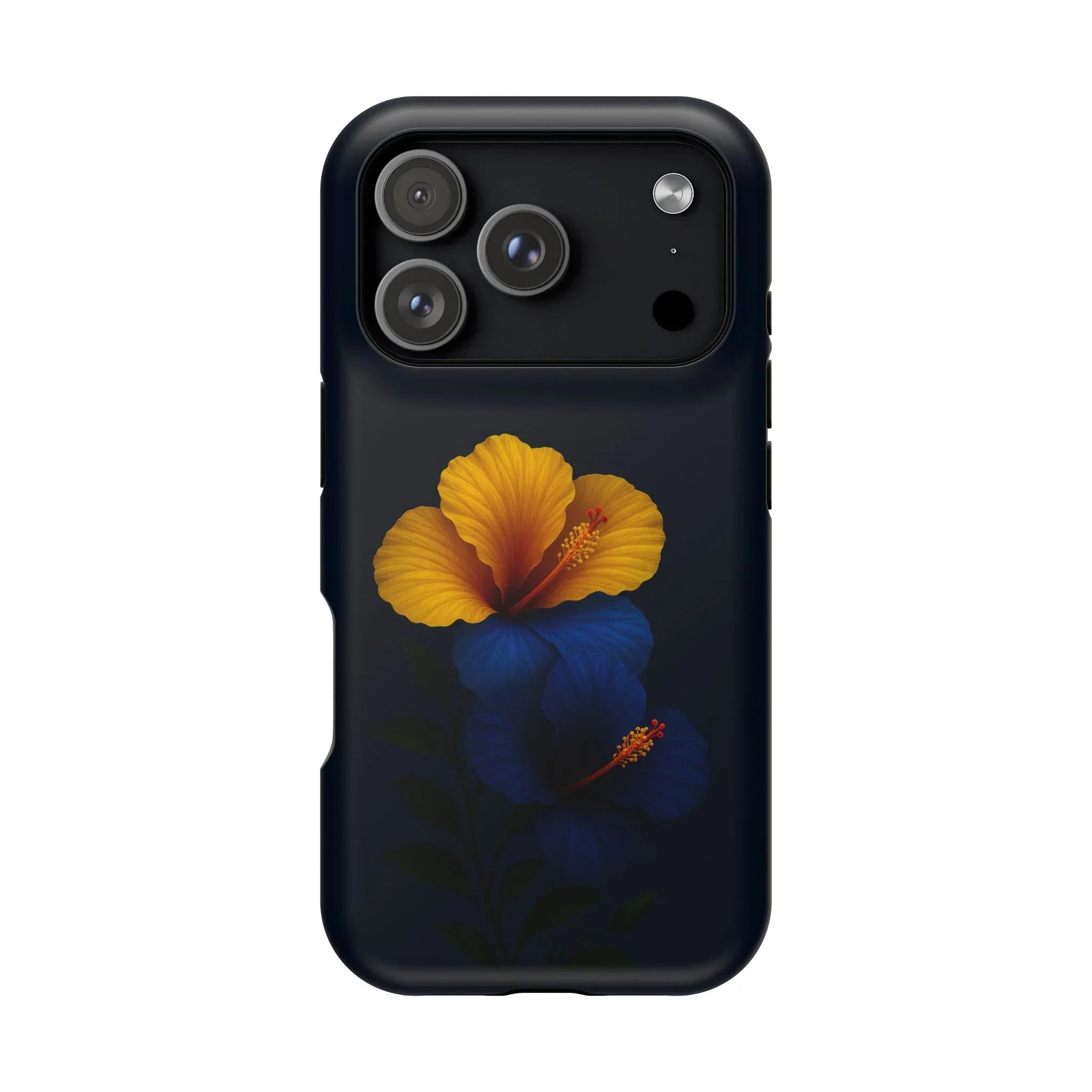 Elegant Hibiscus Phone Case for iPhone 11-17 and Galaxy S21-S22 - KARARMDESIGN