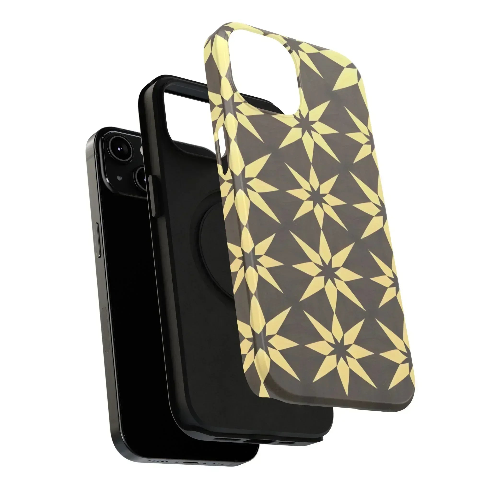 Star Phone Case for iPhone 12-16 and Samsung Galaxy S21-S22 - KARARMDESIGN
