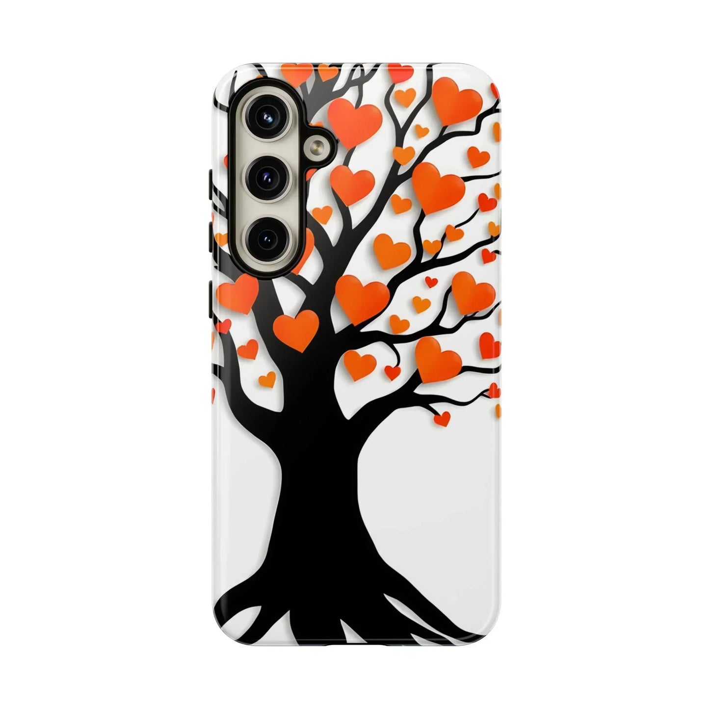 Heart Design Phone Case for iPhone 8–16 and Galaxy S10–S25 Models - KarArmDesign