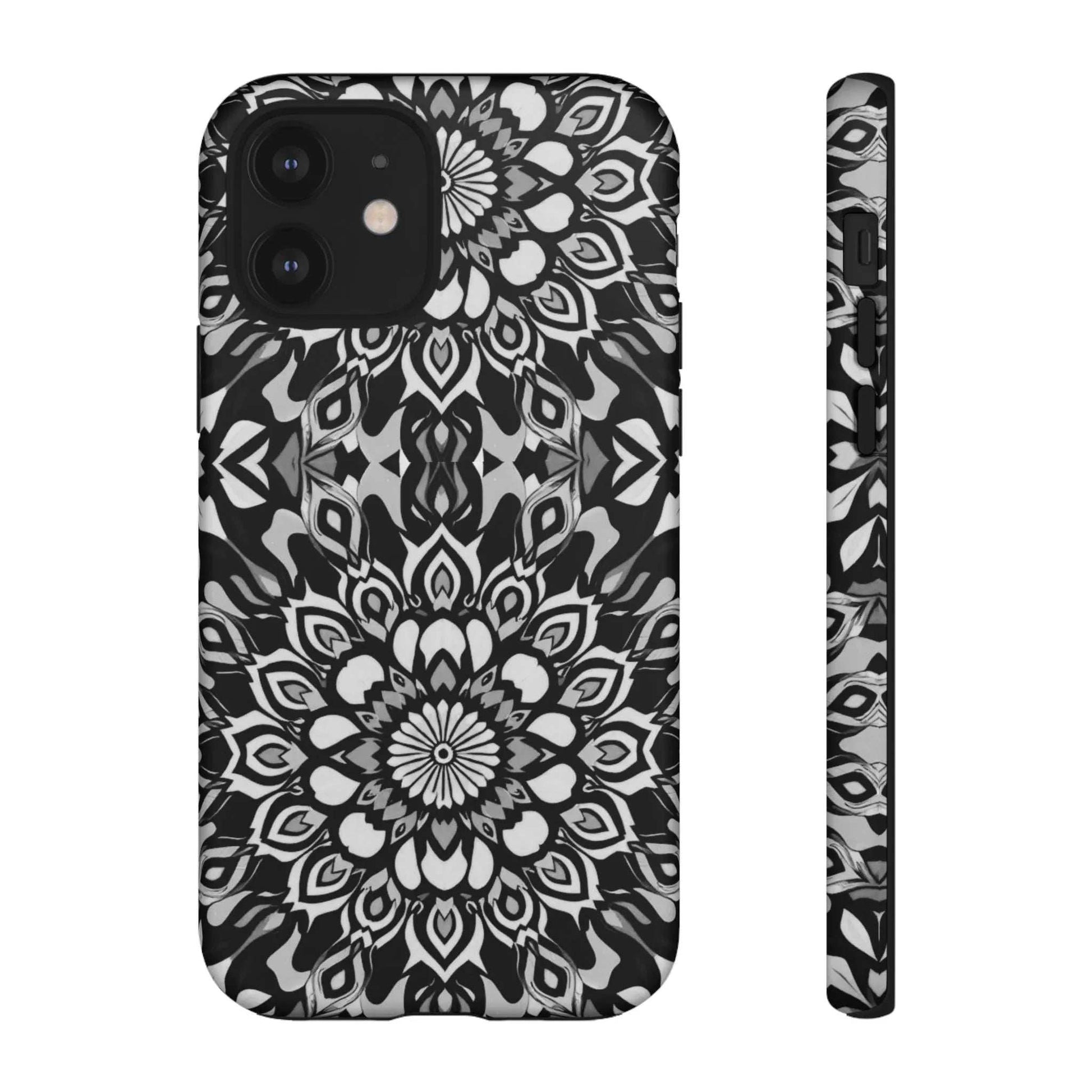 Mandala Phone Case for iPhone and Galaxy - KARARMDESIGN