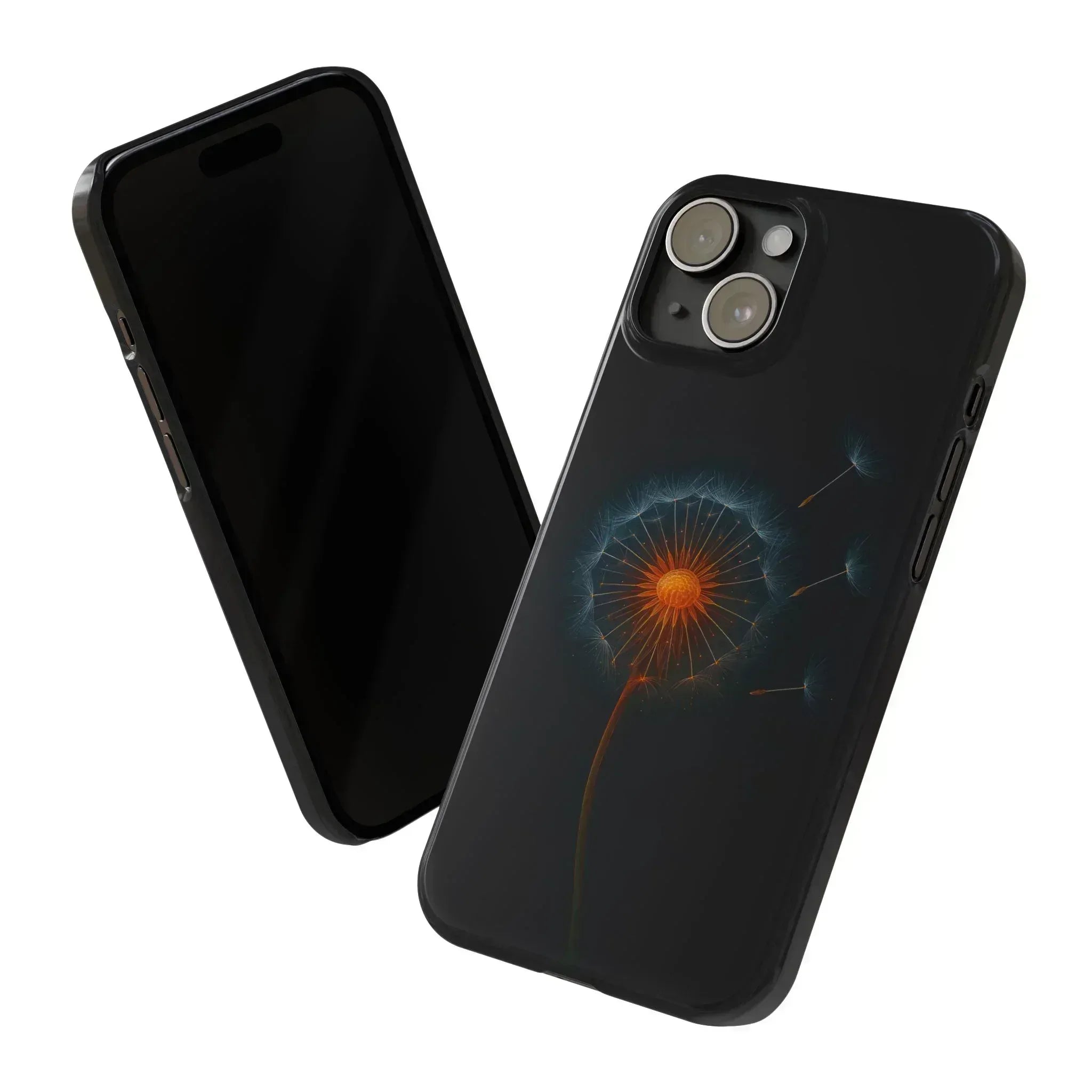 Glowing Dandelion Phone Case for iPhone 11-16 - KARARMDESIGN