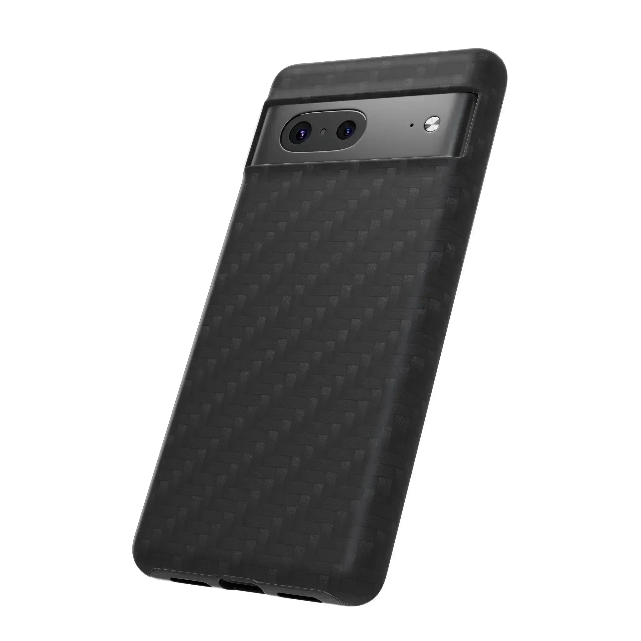 Black Carbon Phone Case for iPhone 8-16 and Google Pixel up to 9 - KARARMDESIGN