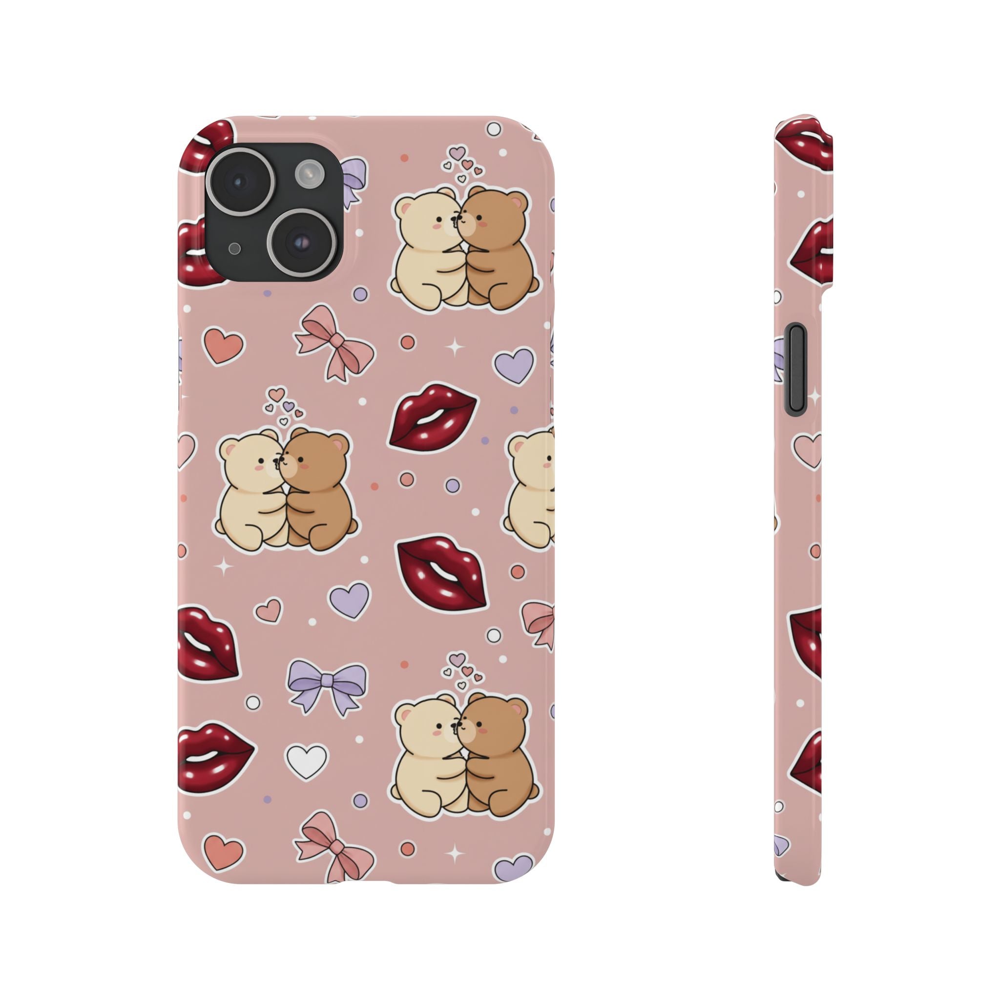 Bear Hug Bliss Phone Case for iPhone 11–17