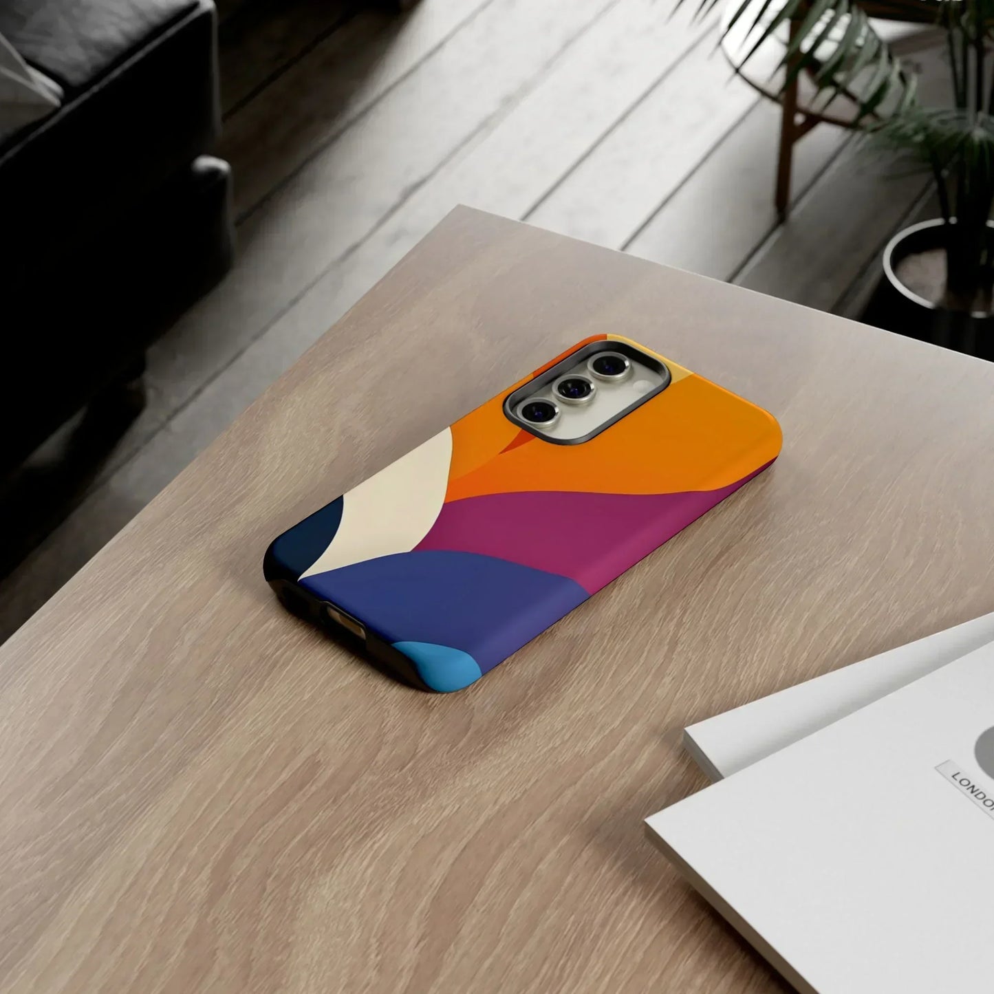 Vibrant Abstract Design Phone Case for iPhone and Samsung Galaxy - KarArmDesign