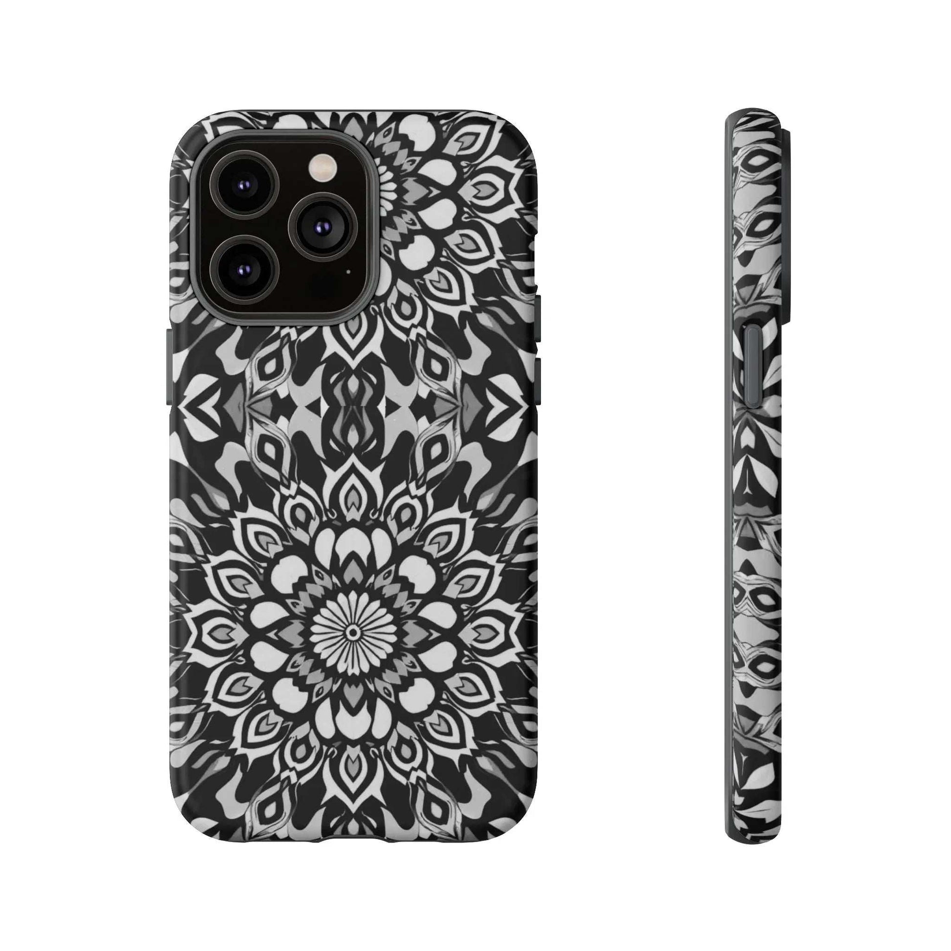 Mandala Phone Case for iPhone and Galaxy - KARARMDESIGN
