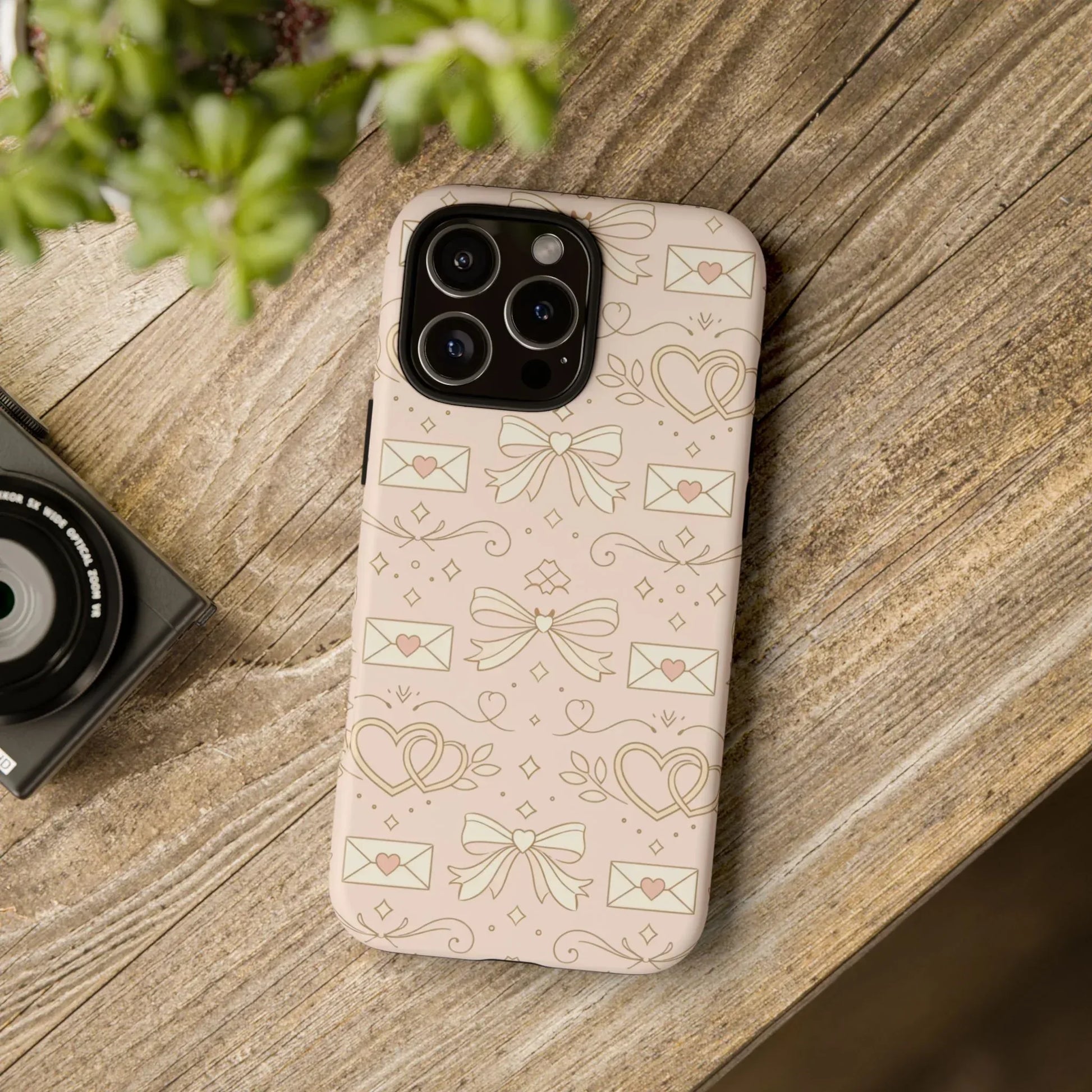 Sweet Romance Tough Phone Case for iPhone 11–17 & Galaxy S10–S25 - KARARMDESIGN