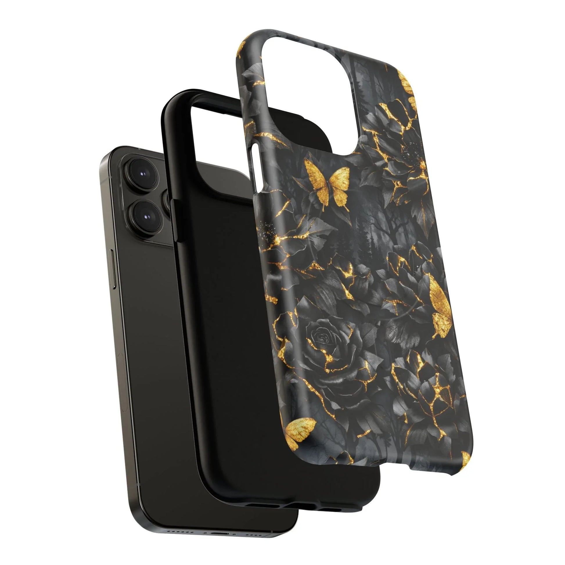 Kintsugi Garden Phone Case for iPhone 13-17 - KARARMDESIGN