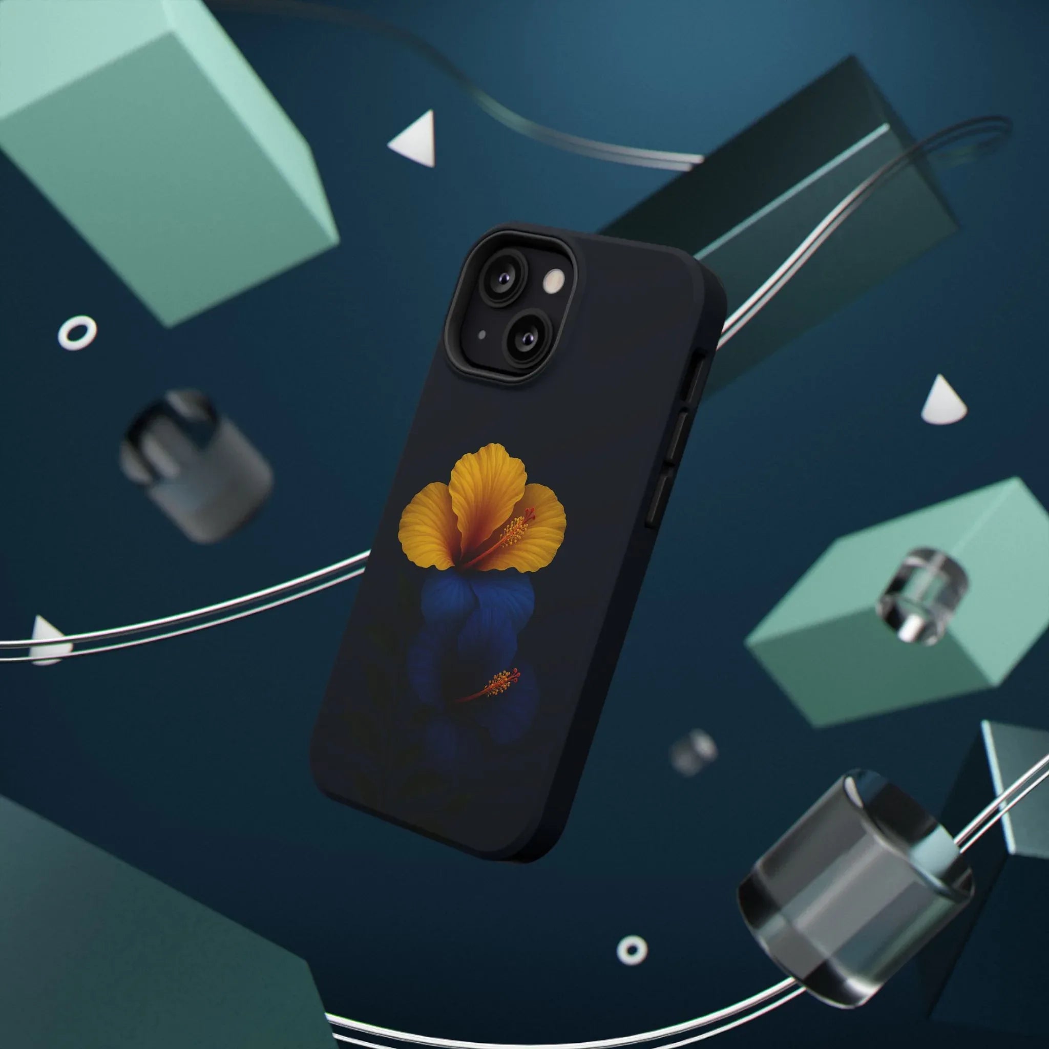 Elegant Hibiscus Phone Case for iPhone 11-17 and Galaxy S21-S22 - KARARMDESIGN