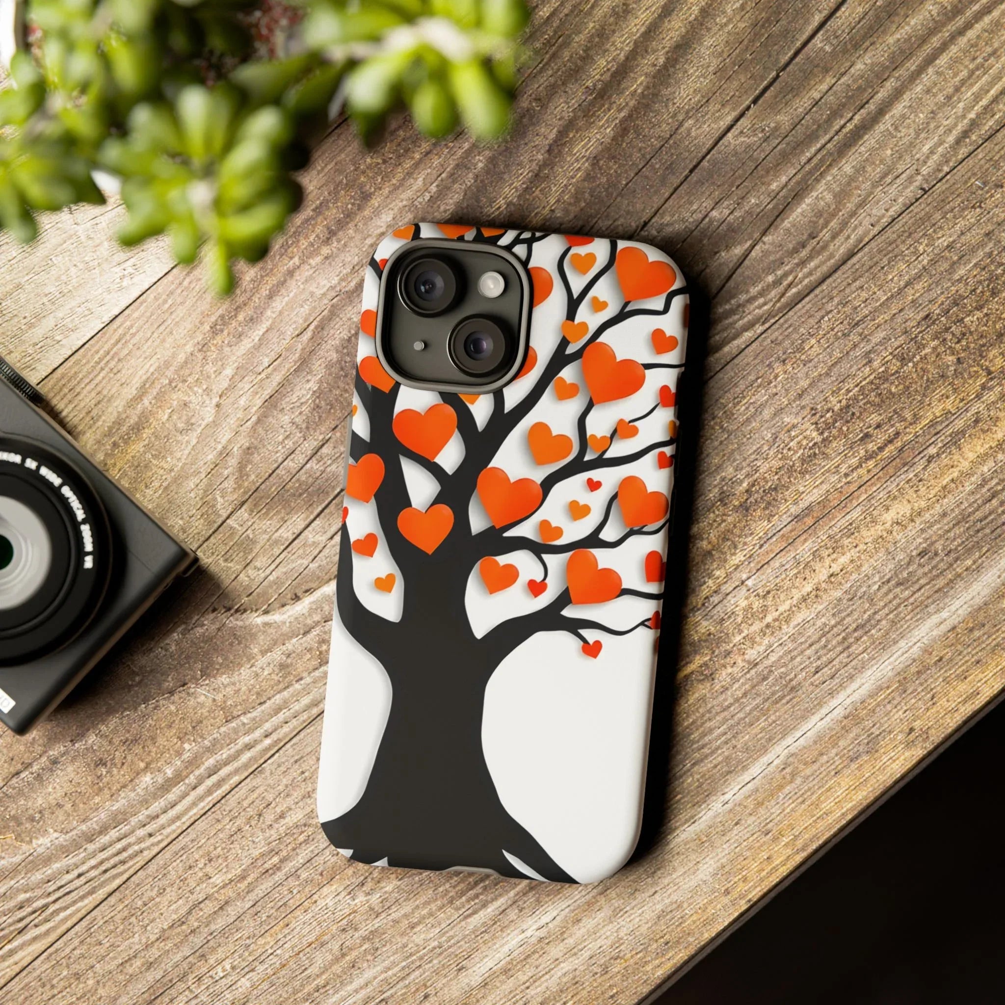 Heart Design Phone Case for iPhone 11–17 and Galaxy S20–S25 - KARARMDESIGN