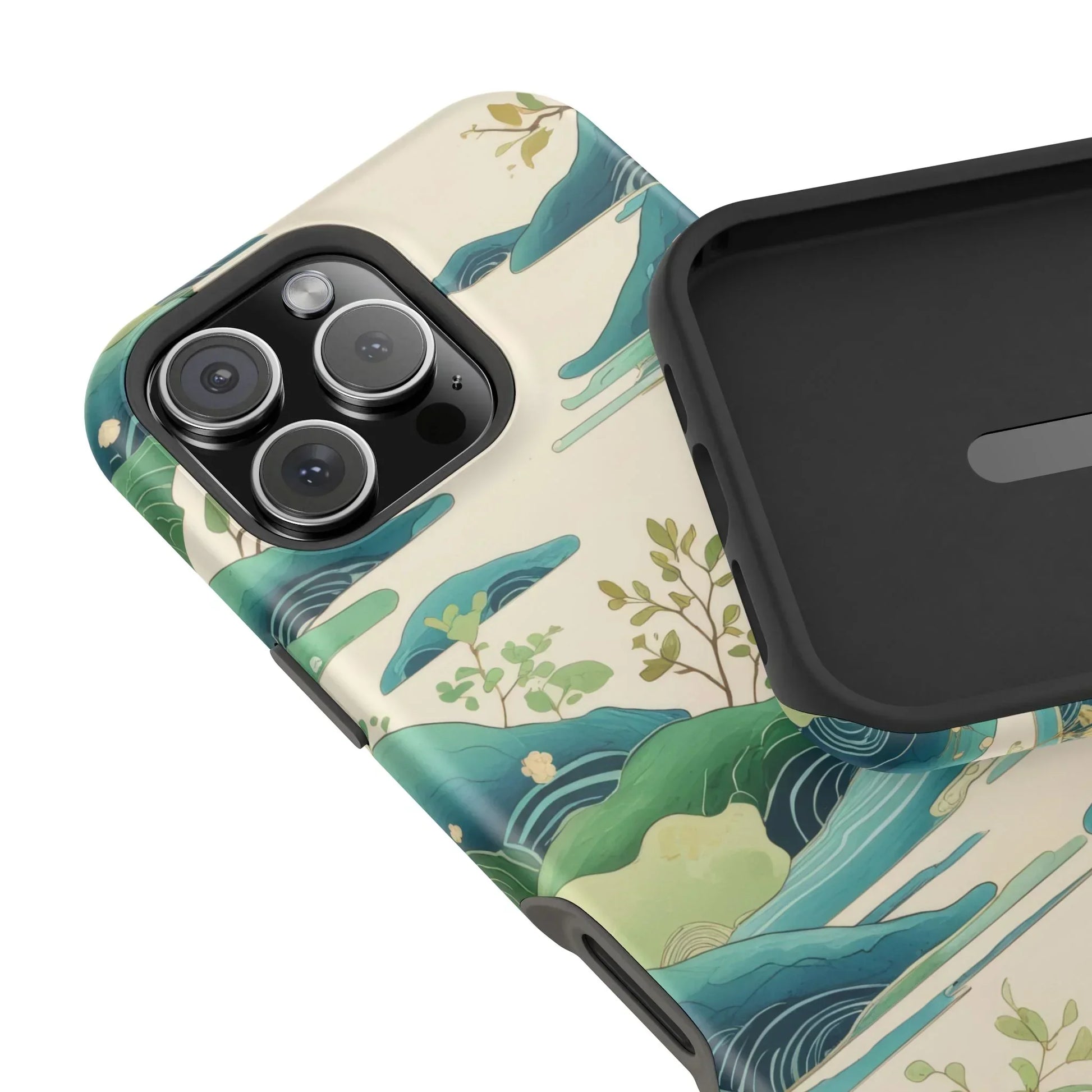Nature Landscape Phone Case for iPhone 12-16 and Samsung Galaxy S21-S22 Models - KarArmDesign