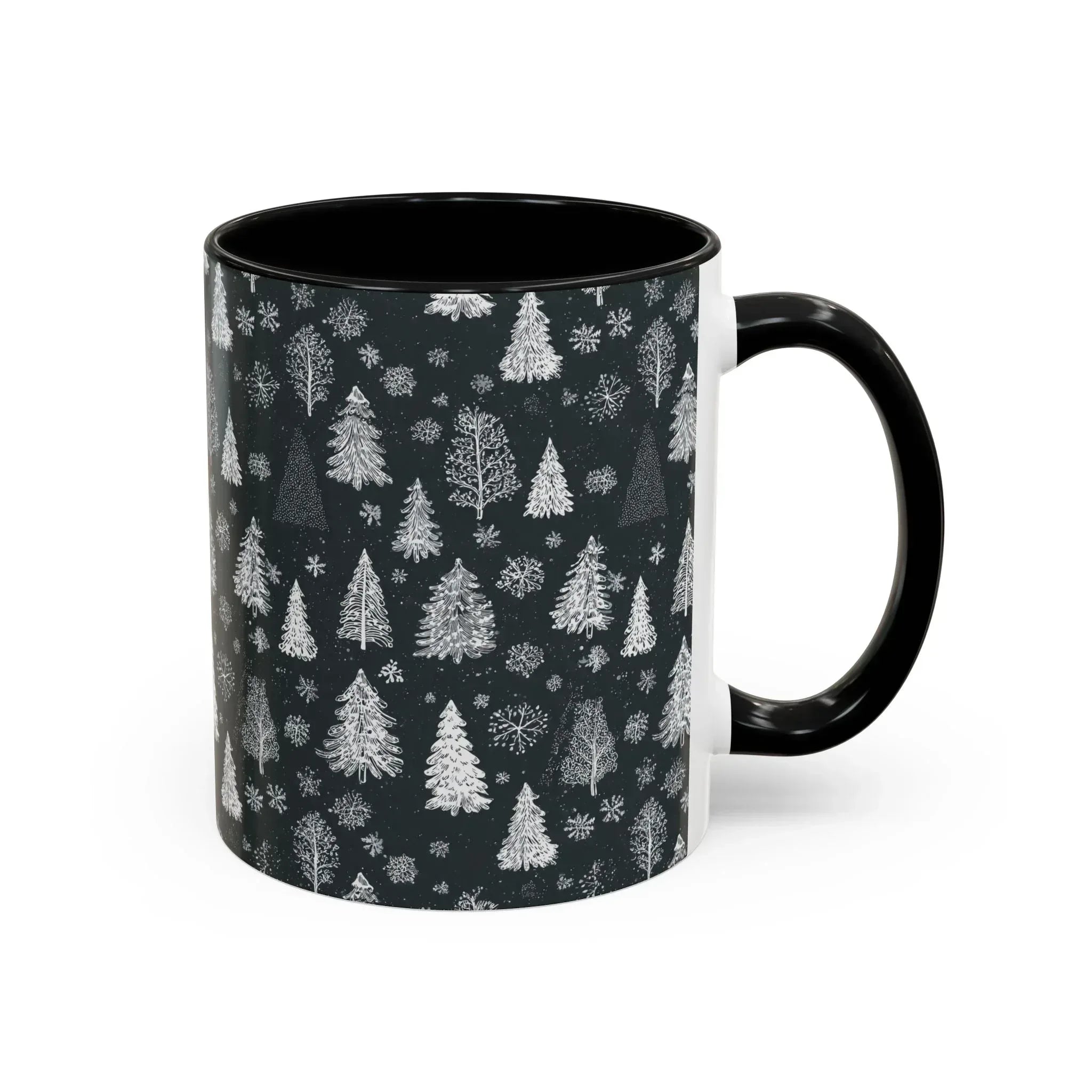 Christmas Tree Pattern Mug (11, 15oz) - KARARMDESIGN