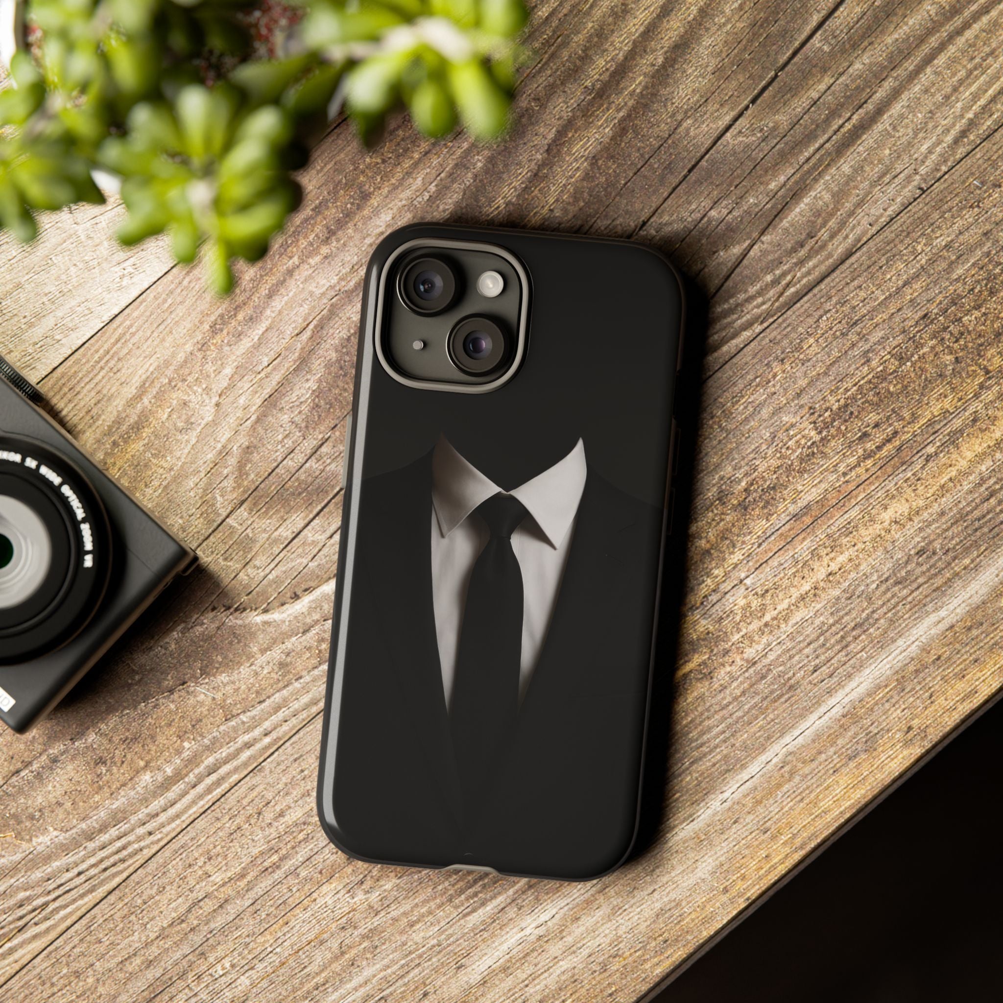 Gentleman's Armor Tough Phone Case – iPhone 11–17 & Galaxy S20–S26