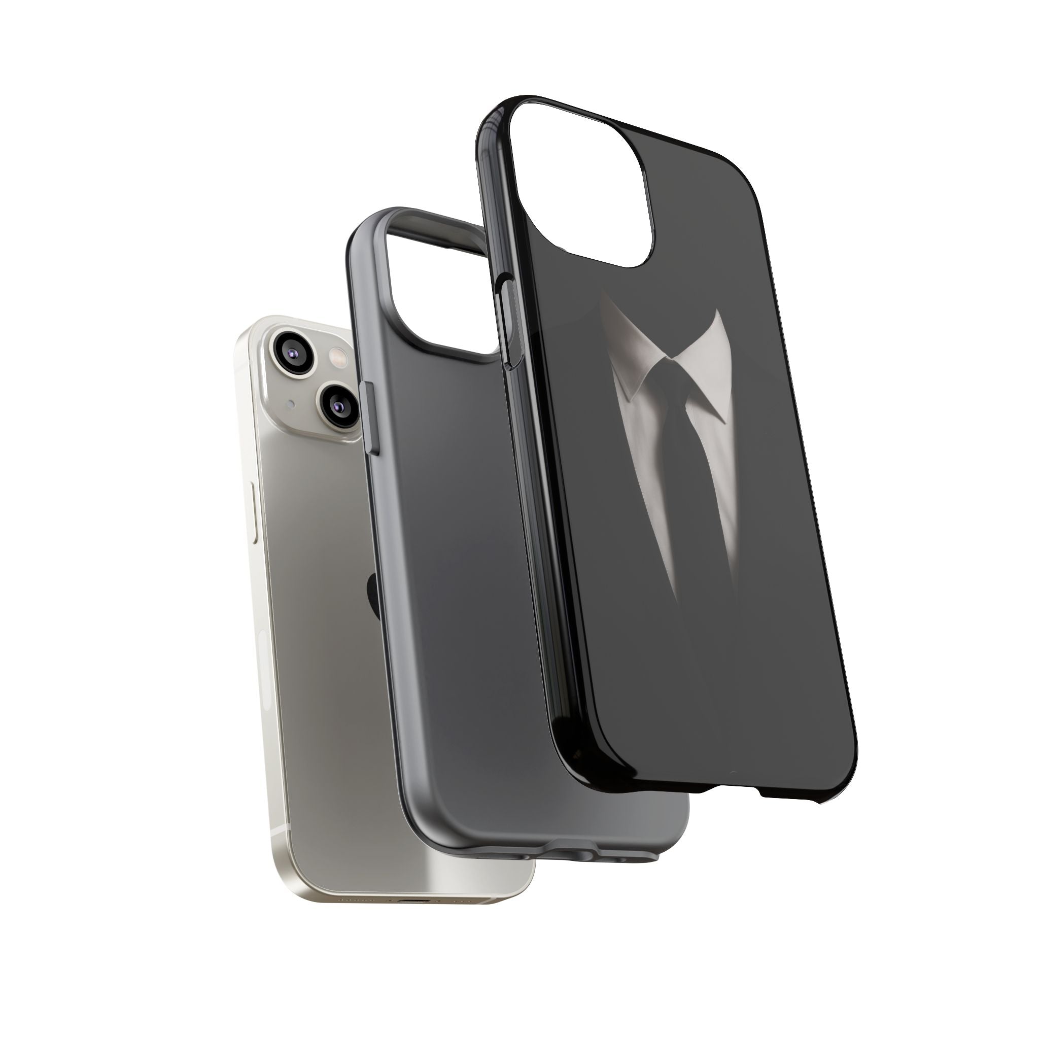Gentleman's Armor Tough Phone Case – iPhone 11–17 & Galaxy S20–S26