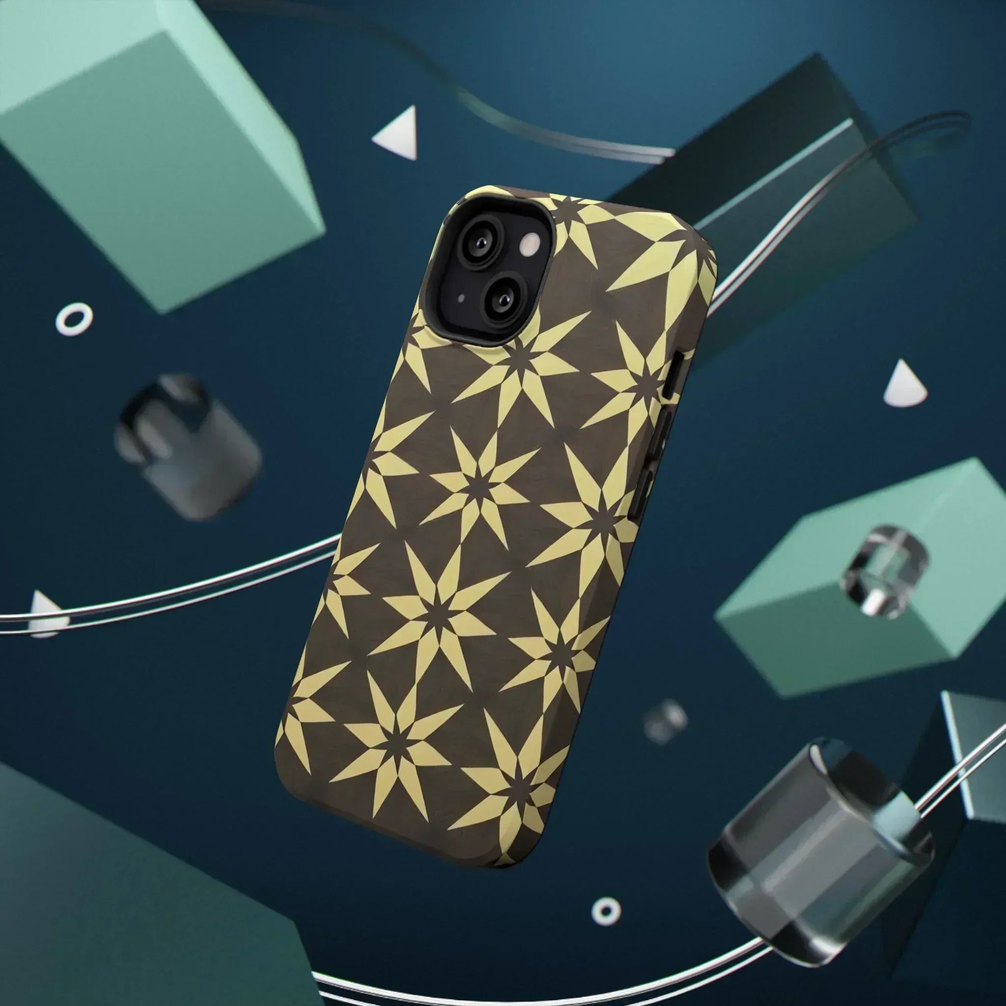 Star Phone Case for iPhone 12-16 and Samsung Galaxy S21-S22 - KARARMDESIGN