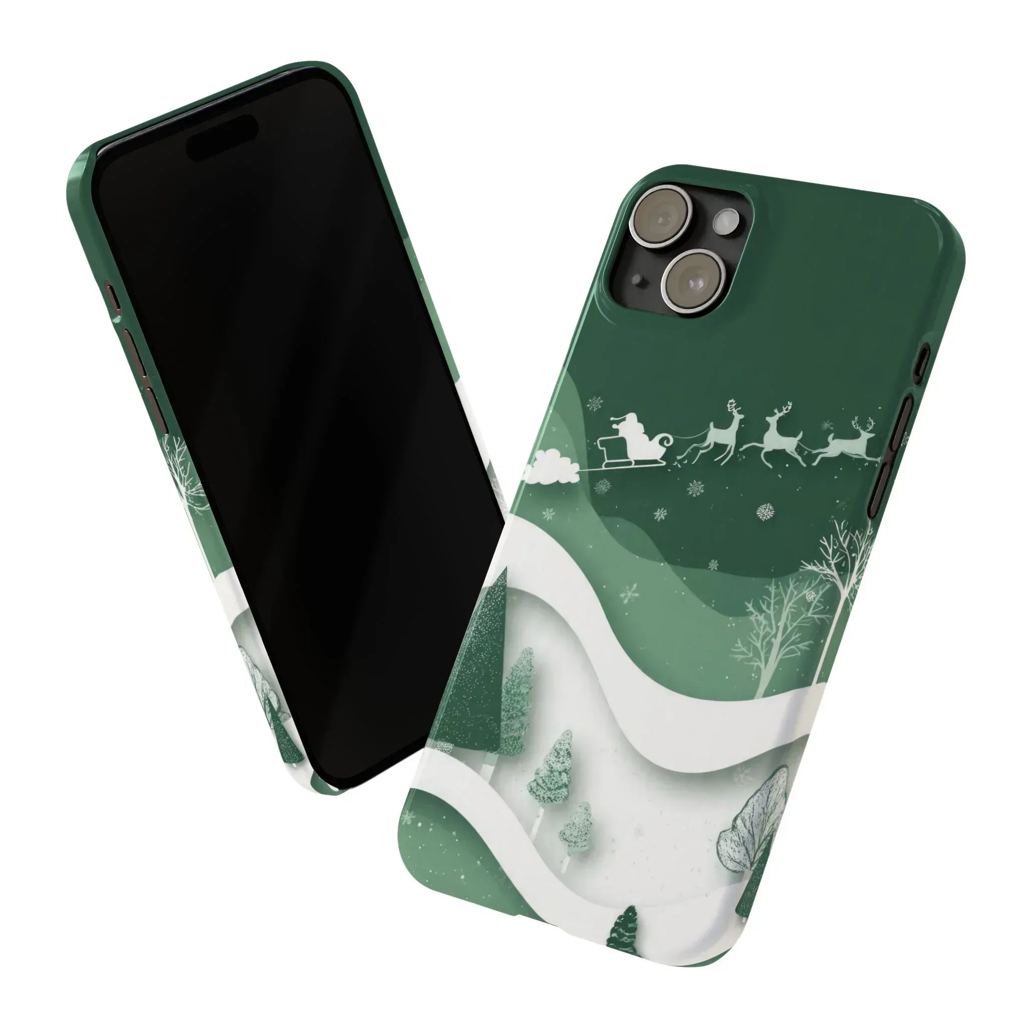 Evergreen Forest Phone Case for iPhone 11–17 - KARARMDESIGN