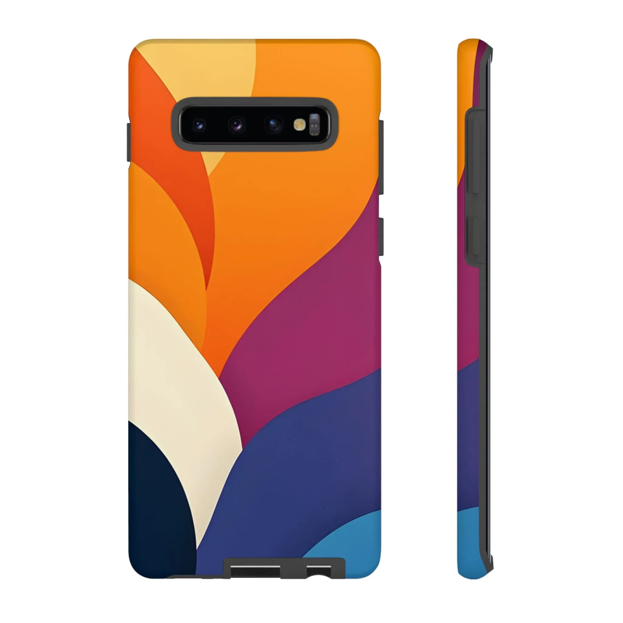 Vibrant Abstract Design Phone Case for iPhone and Galaxy - KARARMDESIGN