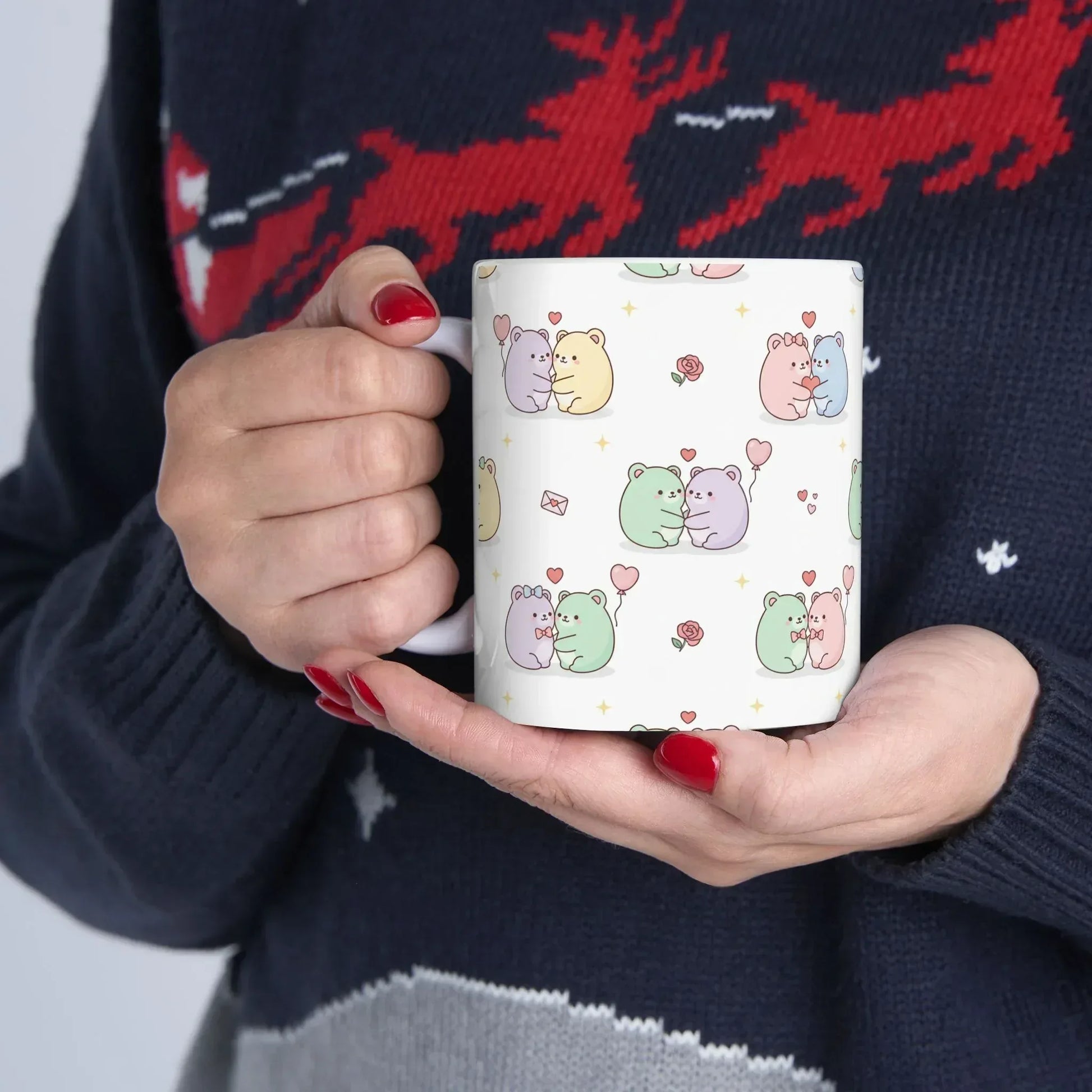 Sweet Whispers Ceramic Mug (11oz, 15oz) - KARARMDESIGN