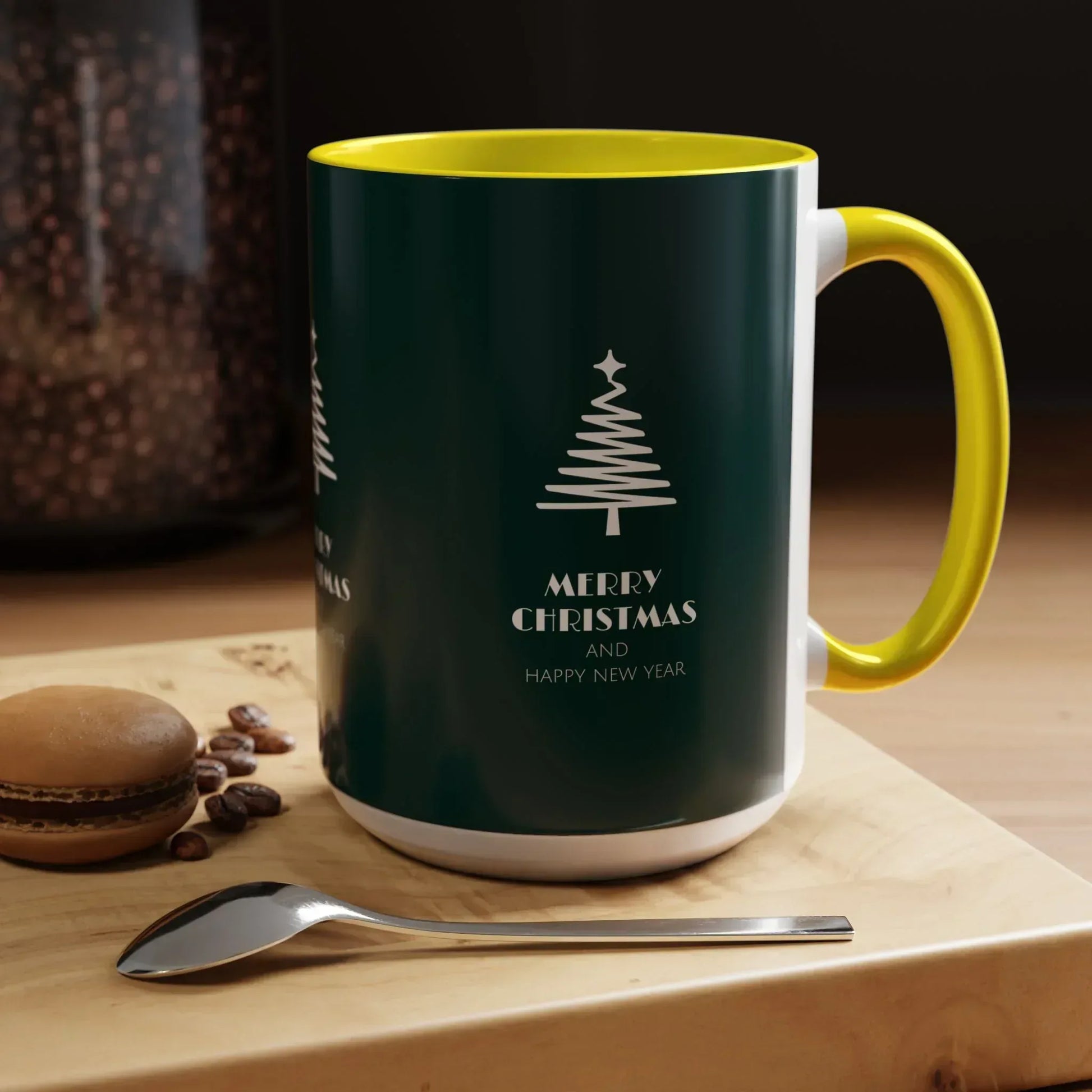 Holiday Mug - Accent Coffee Mug (11, 15oz) - KARARMDESIGN