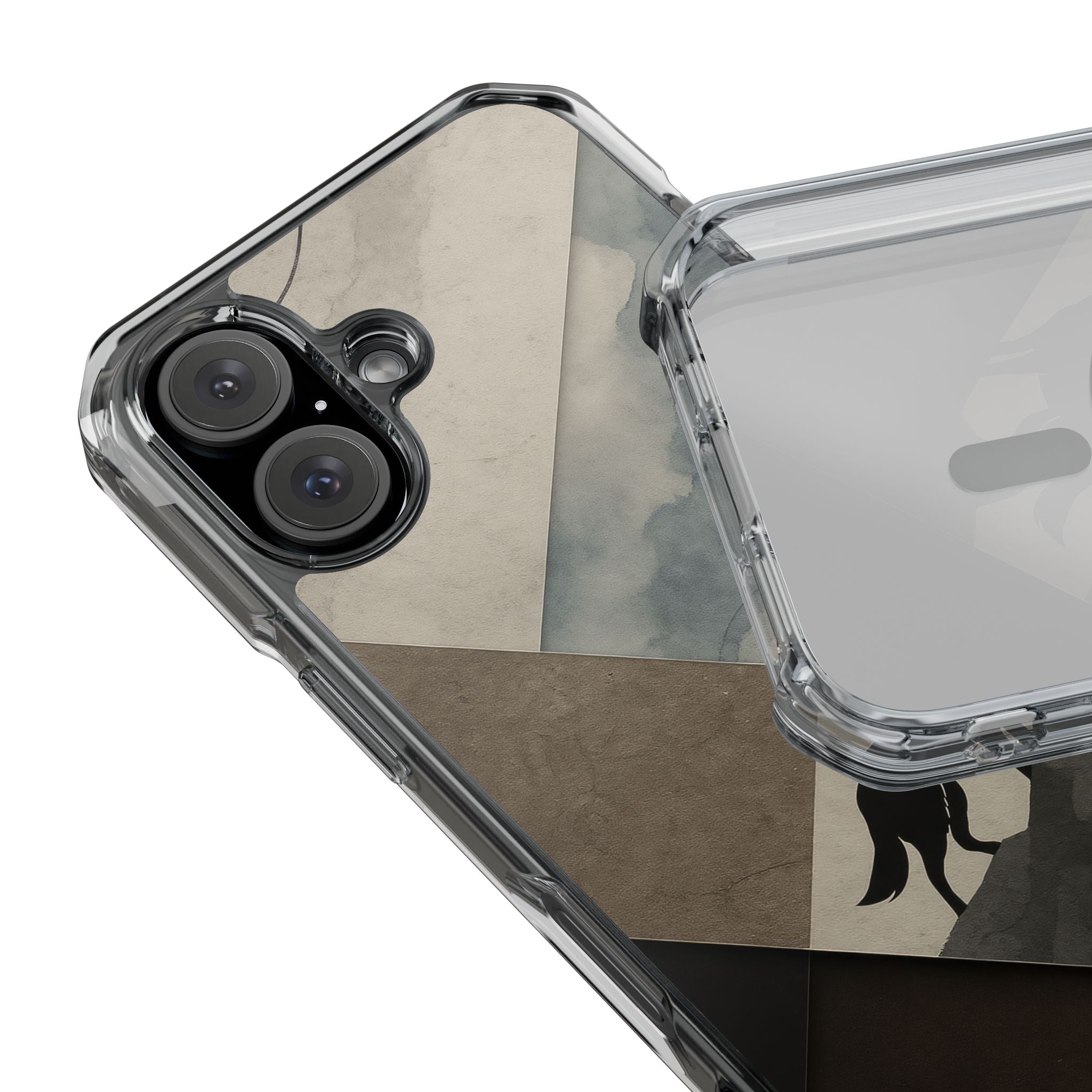 Wolf Silhouette Phone Case for iPhone 14-17