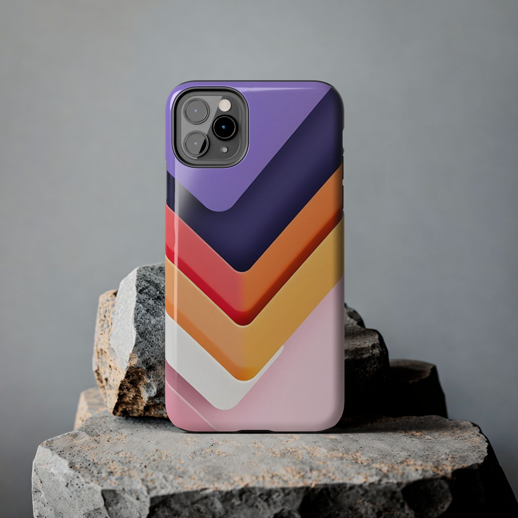 Geometric Chevron Tough Case for iPhone & Samsung Galaxy