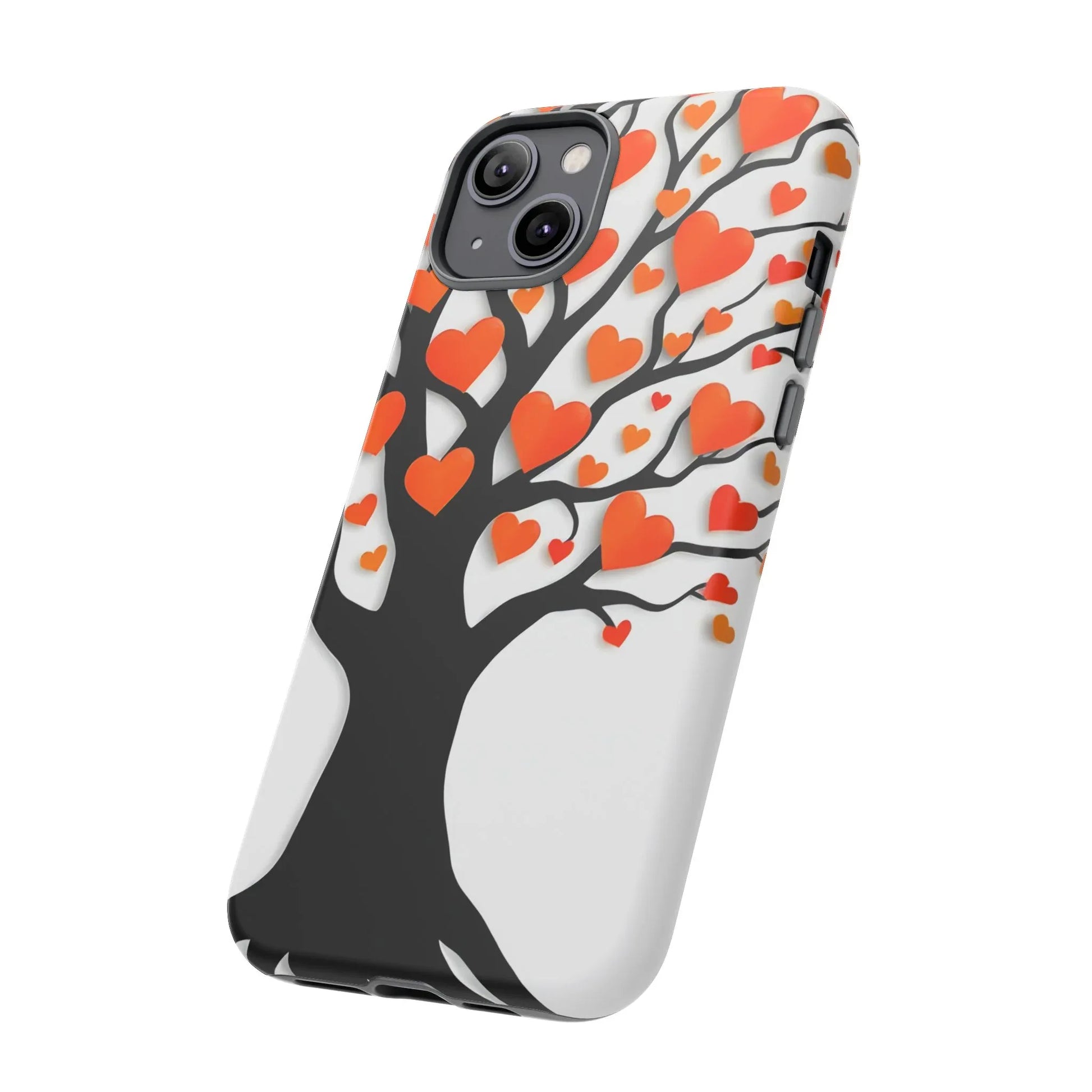 Heart Design Phone Case for iPhone 11–17 and Galaxy S20–S25 - KARARMDESIGN