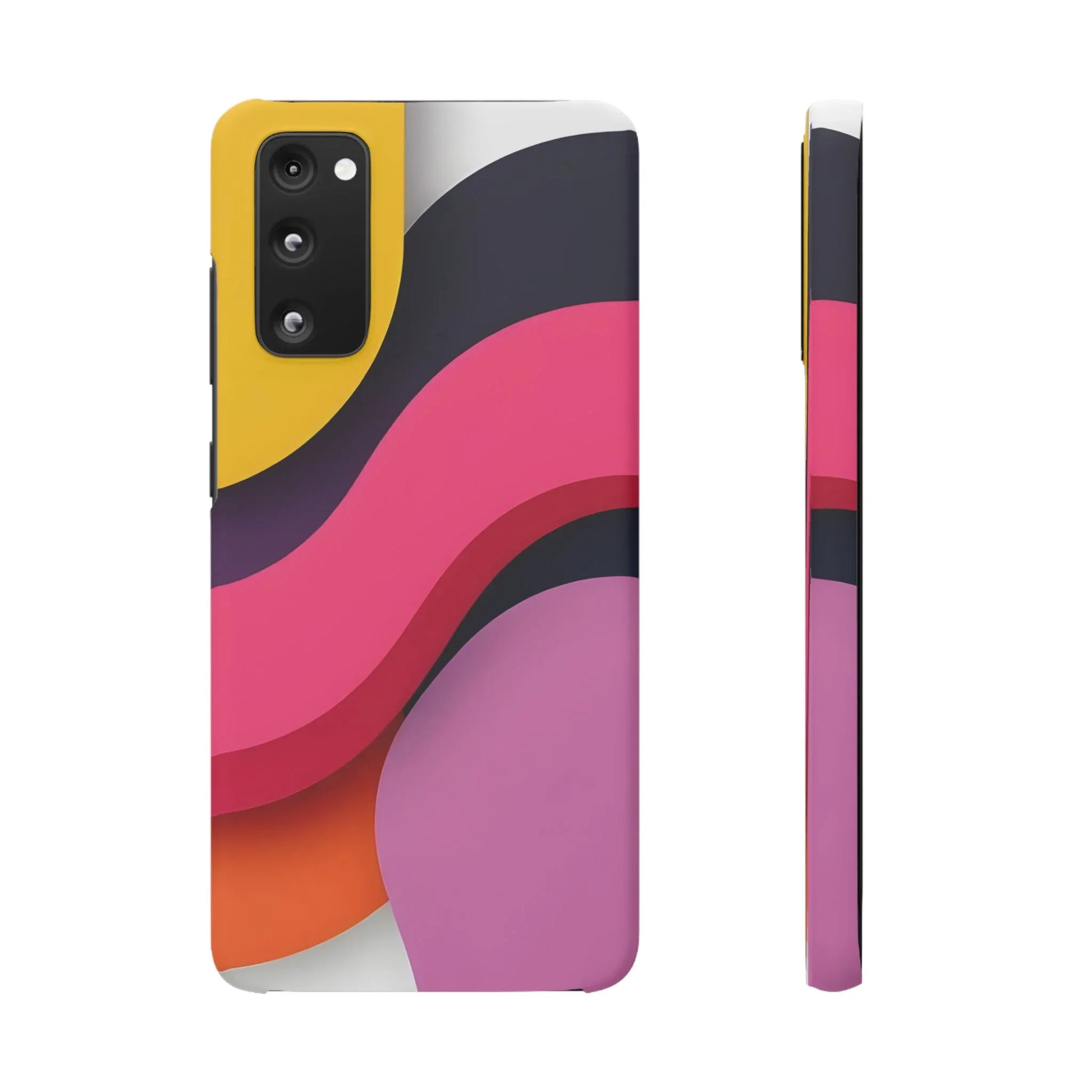 Abstract Phone Case for iPhone 11-17 and Galaxy S20-S25 - KARARMDESIGN