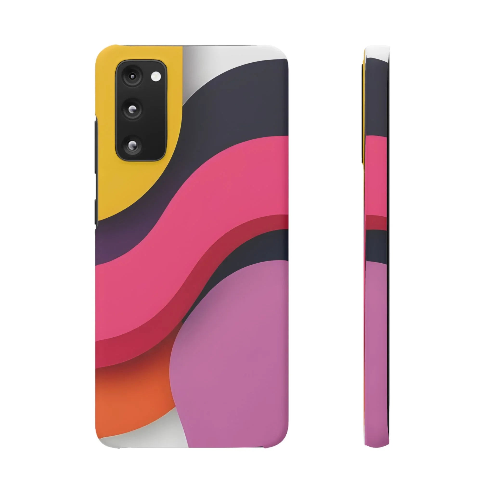 Abstract Phone Case for iPhone 11-17 and Galaxy S20-S25 - KARARMDESIGN
