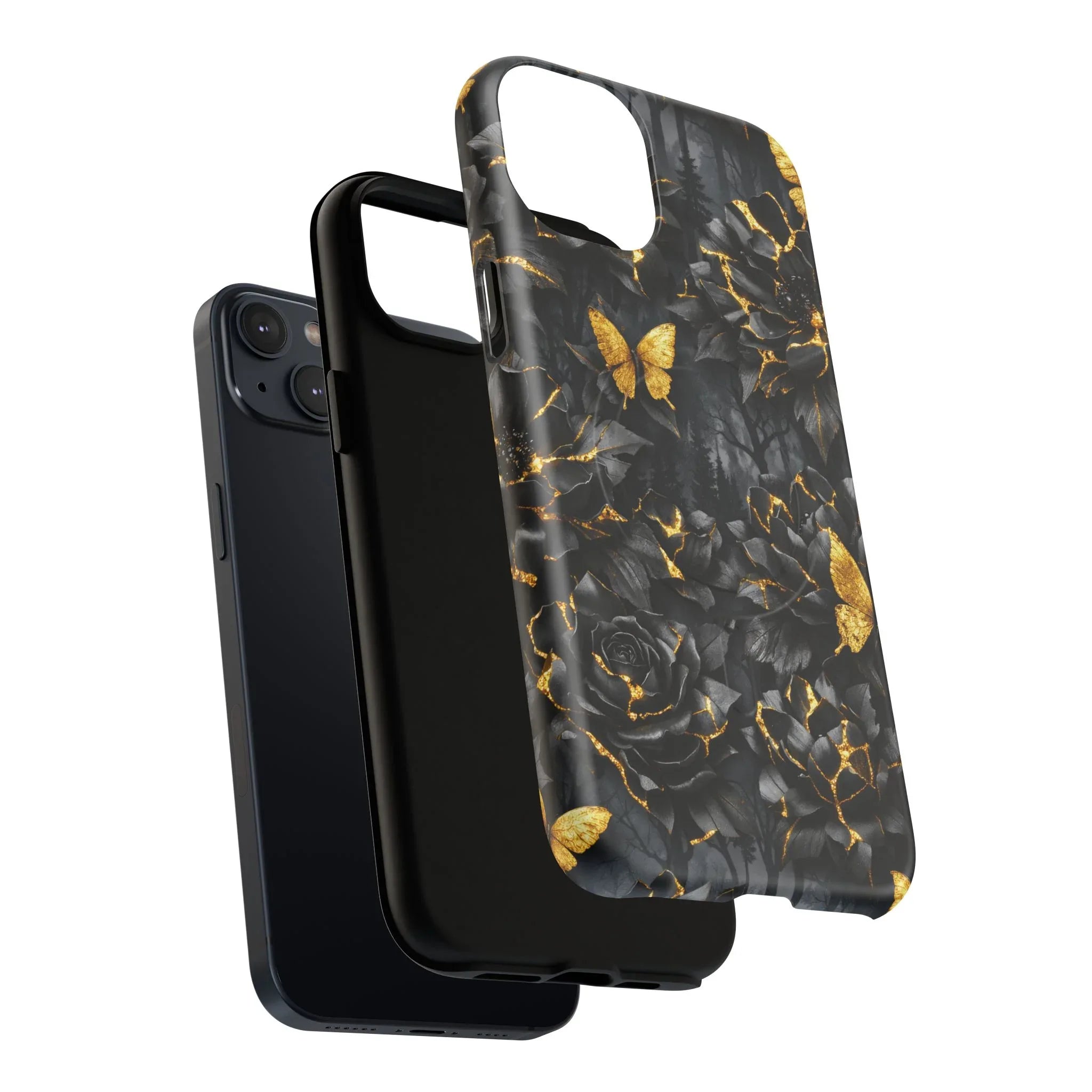 Kintsugi Garden Phone Case for iPhone 13-17 - KARARMDESIGN
