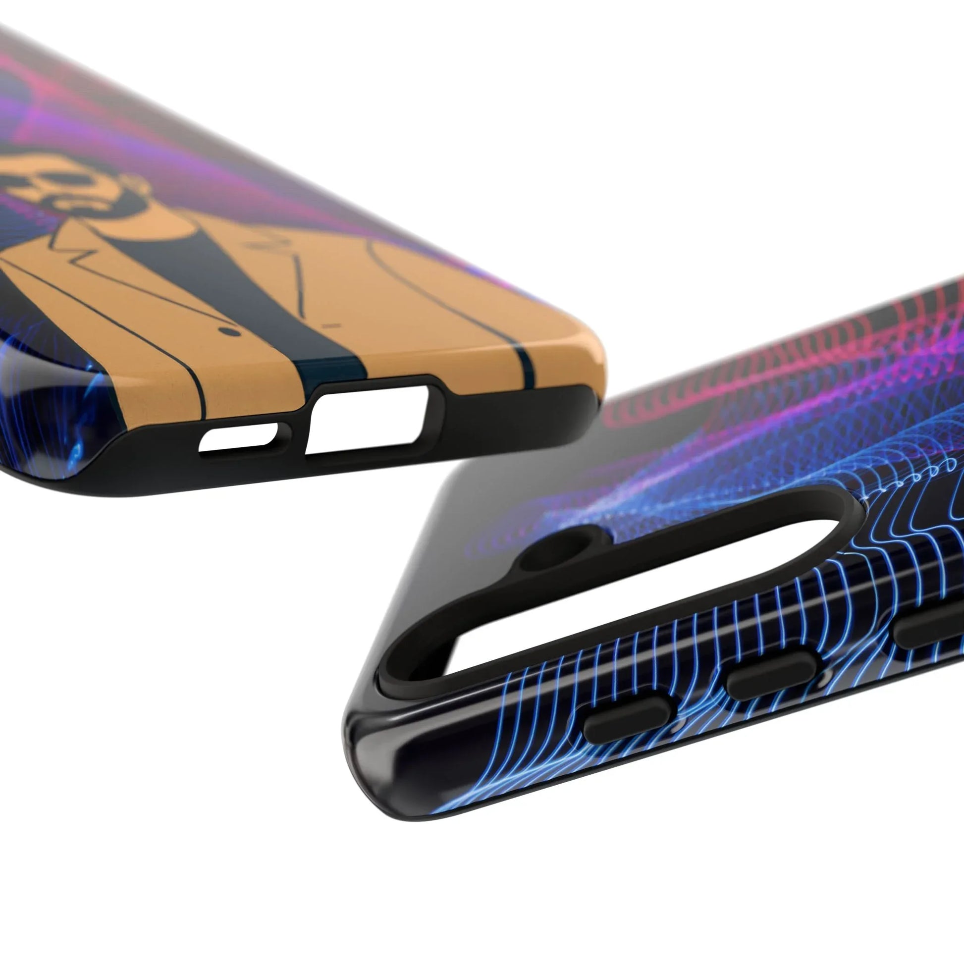 Bearded Style Phone Case for iPhone 11-17 and Galaxy S20-S25 - KARARMDESIGN