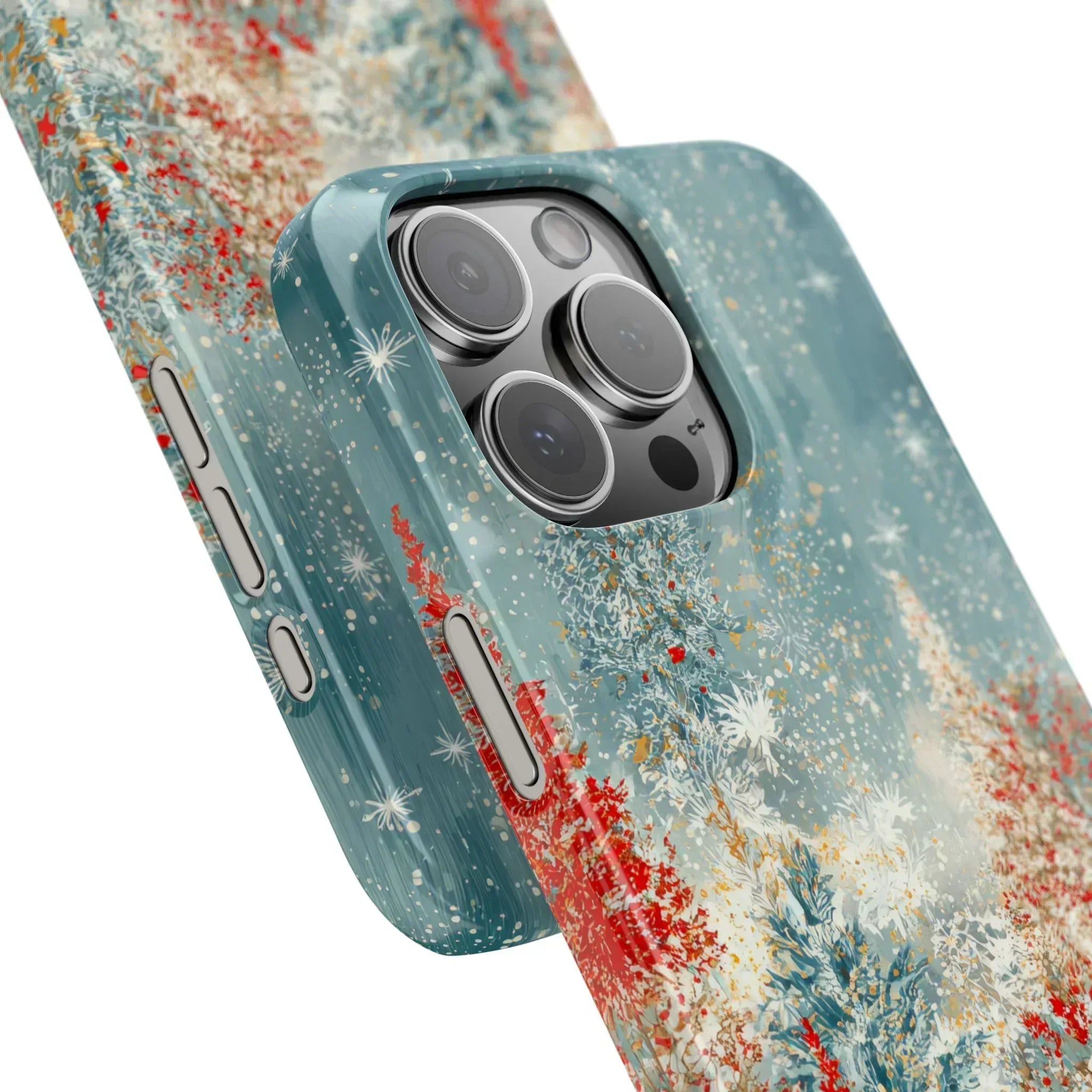 Snowy Forest Phone Case for iPhone 11-17 - KARARMDESIGN