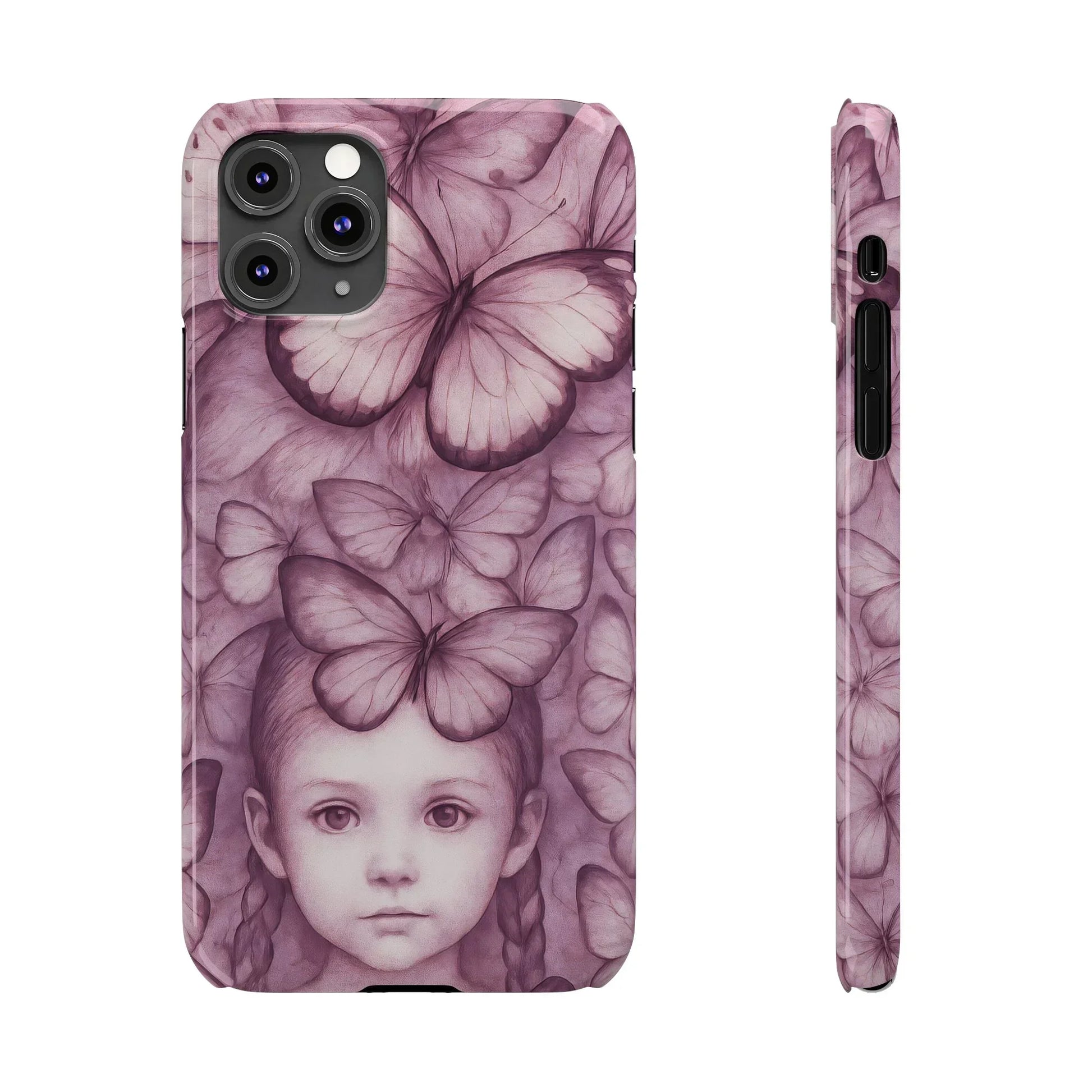 Mystic Girl Phone Case for iPhone 7-17 Models - KARARMDESIGN