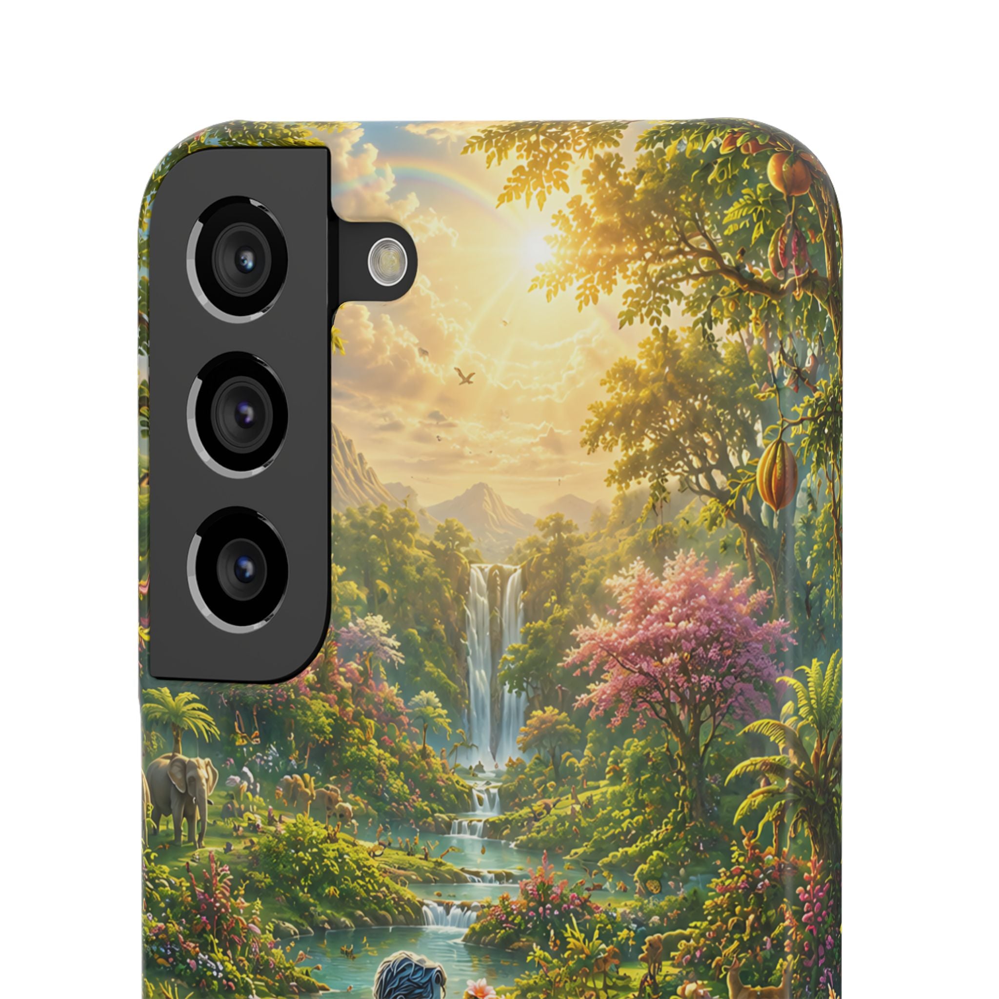 Eternal Eden Phone Case – iPhone 11–17 & Samsung Galaxy S20–S26