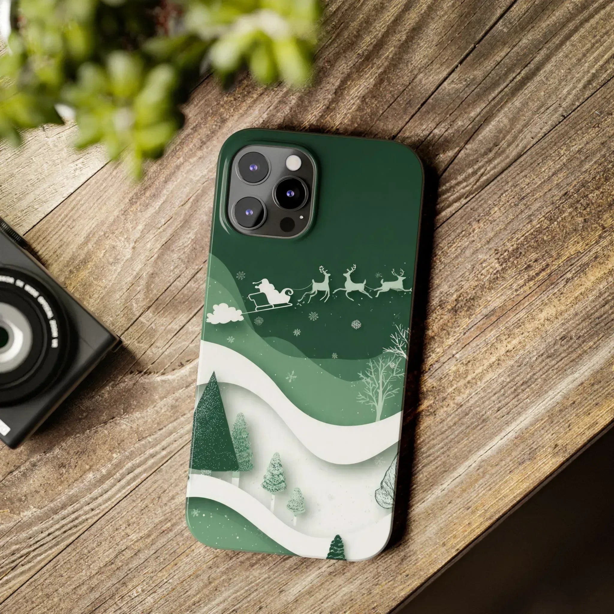 Evergreen Forest Phone Case for iPhone 11–17 - KARARMDESIGN