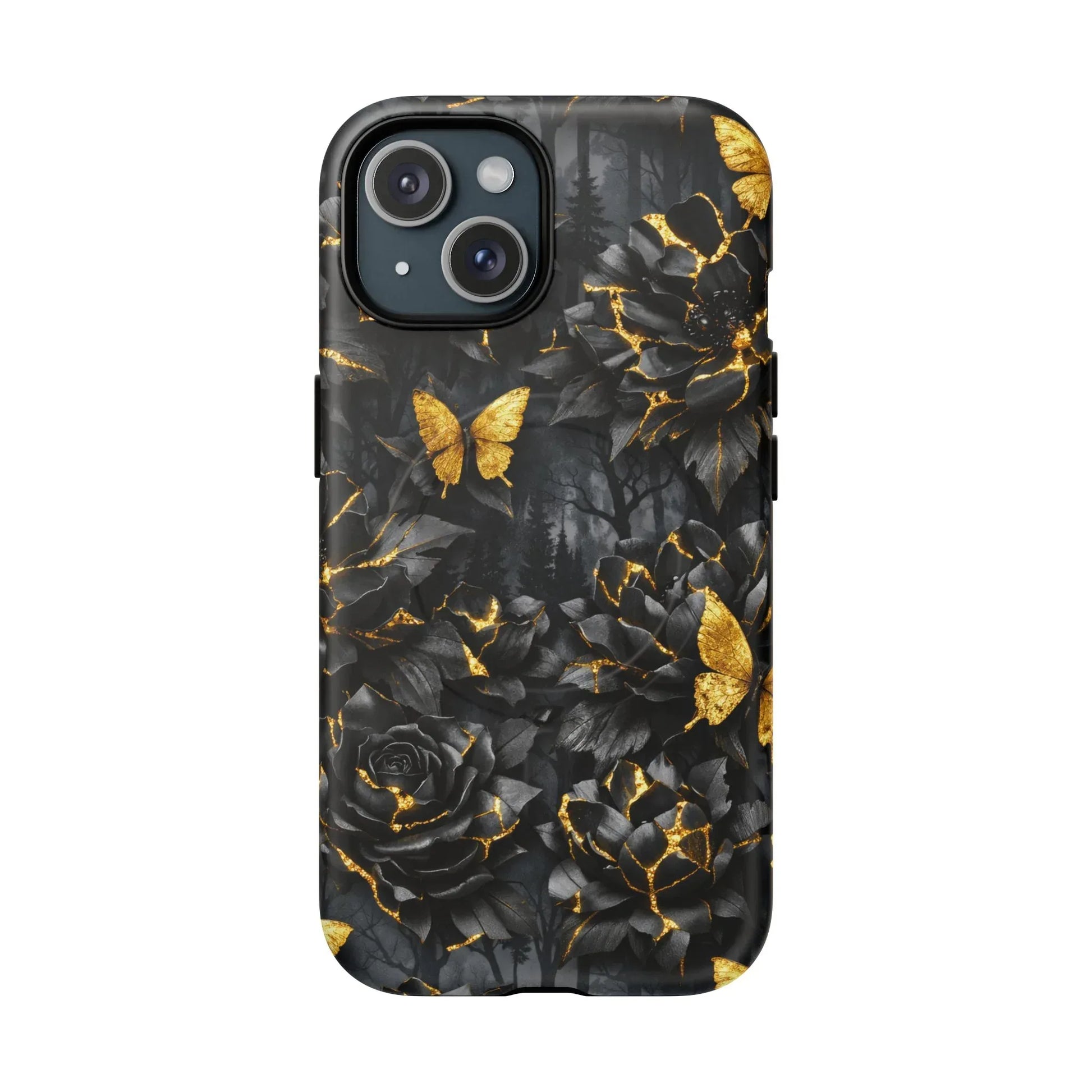 Kintsugi Garden Phone Case for iPhone 13-17 - KARARMDESIGN