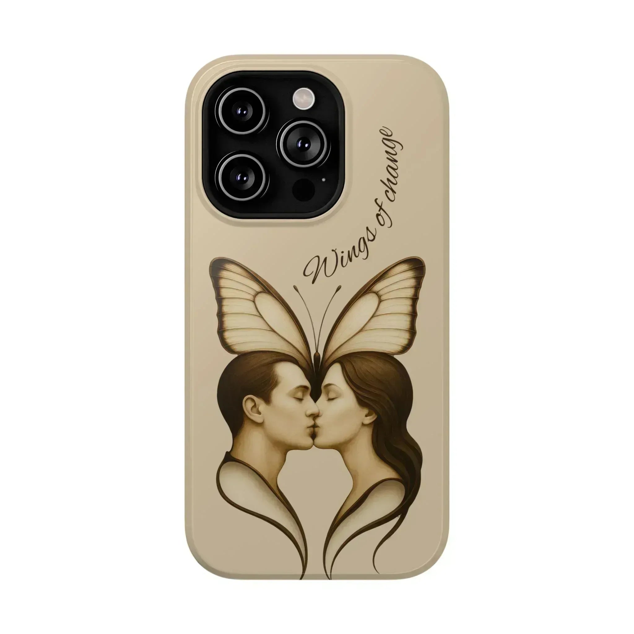 Romantic Butterfly Couple Phone Case for iPhone 12-16 and Galaxy S21-S22 - KARARMDESIGN