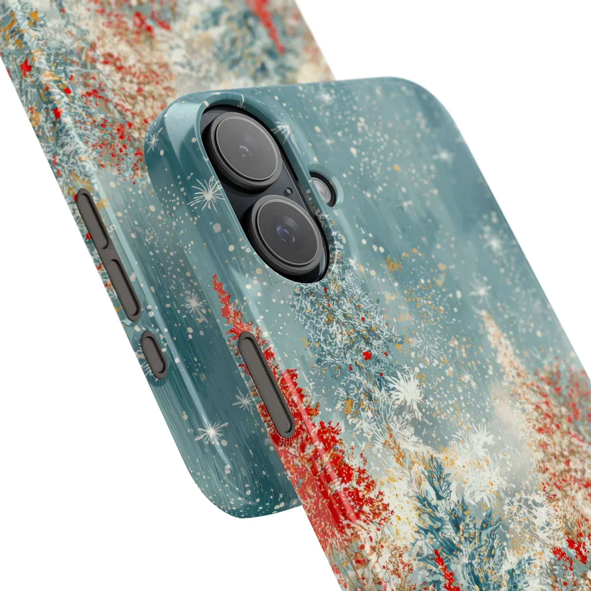 Snowy Forest Phone Case for iPhone 11-17 - KARARMDESIGN