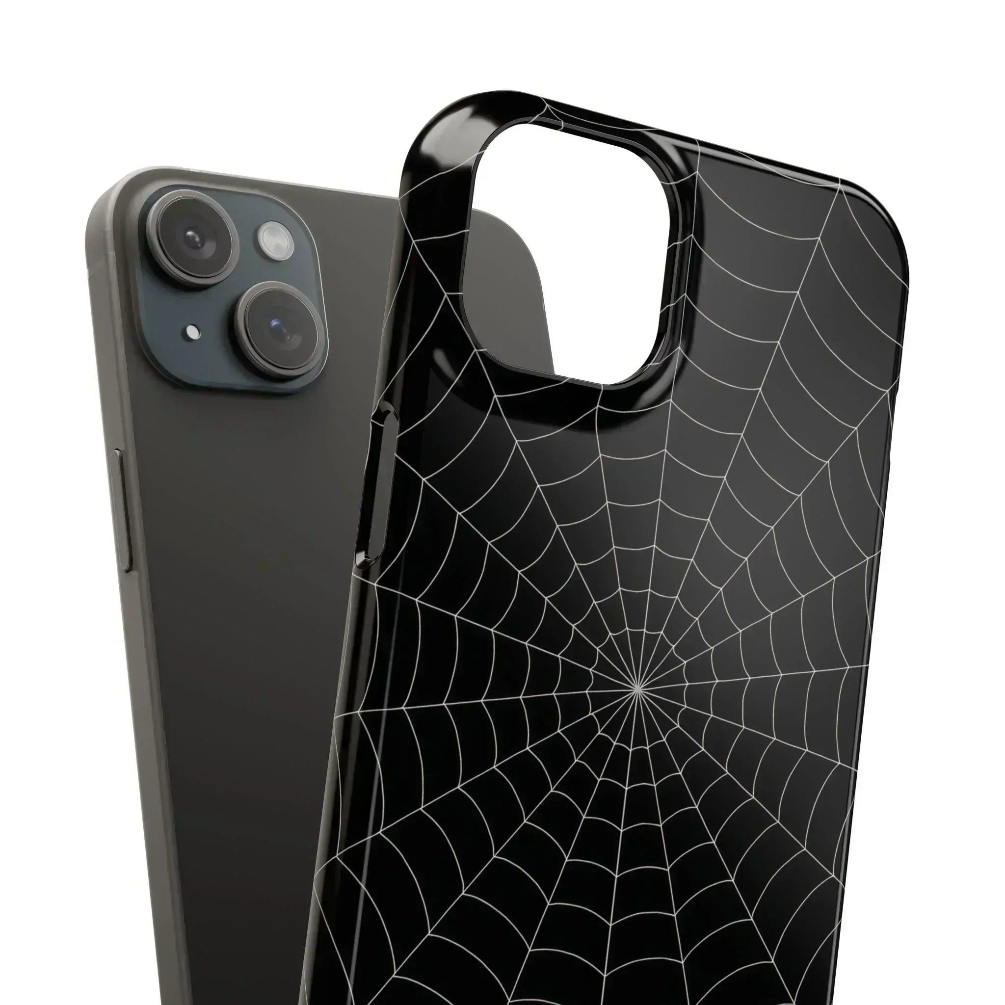 Spider Web Phone Case for iPhone 12-16 - KARARMDESIGN