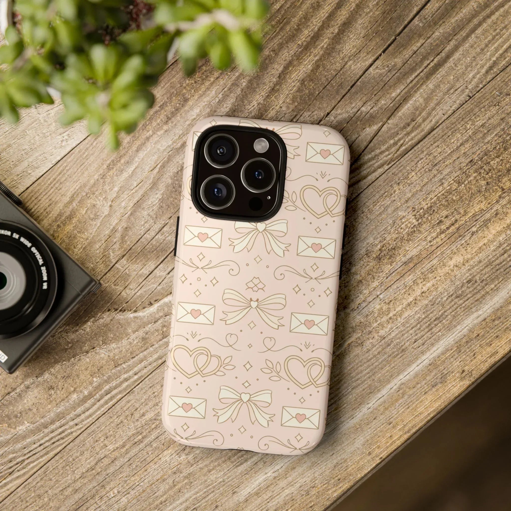 Sweet Romance Tough Phone Case for iPhone 11–17 & Galaxy S10–S25 - KARARMDESIGN